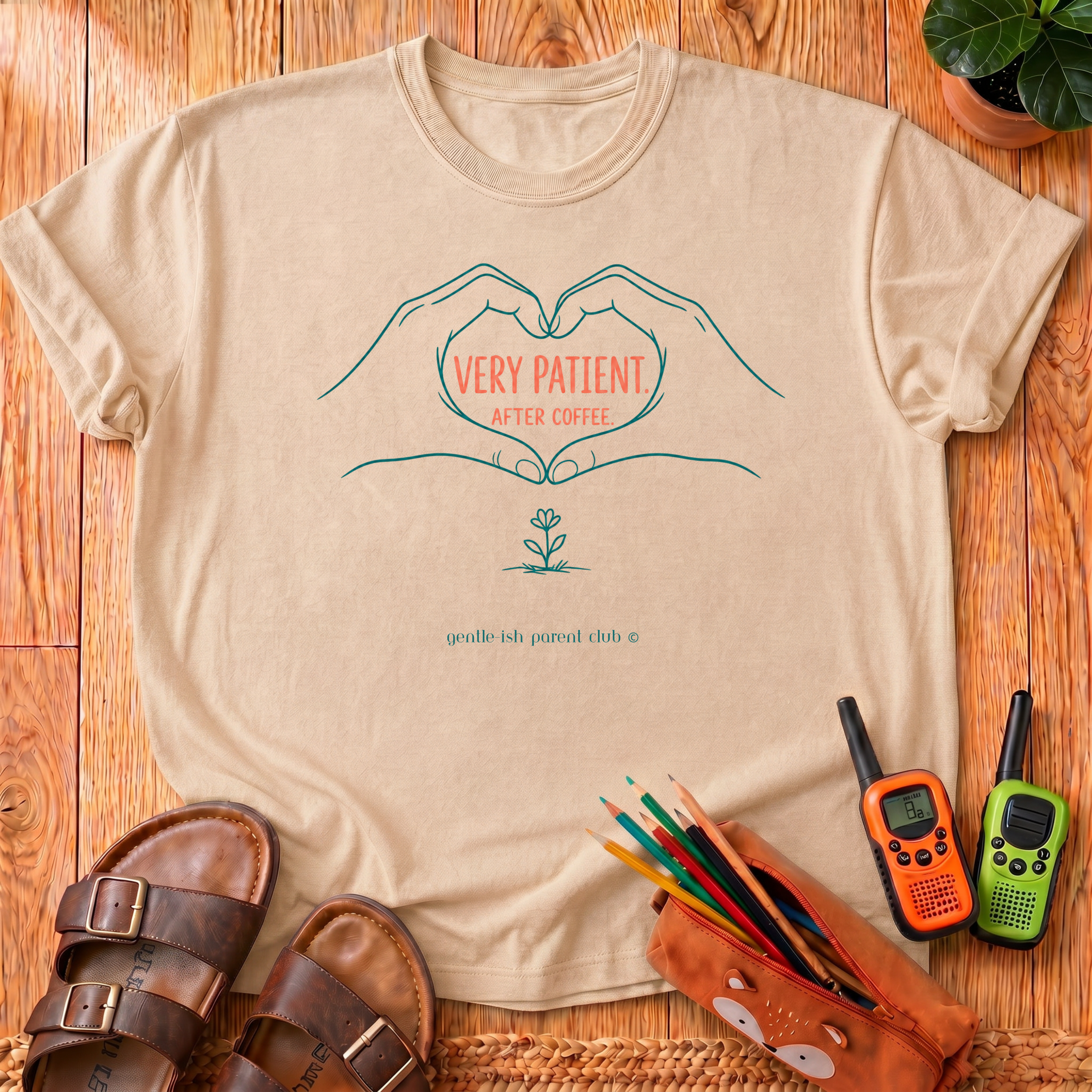 Very Patient After Coffee T‑Shirt