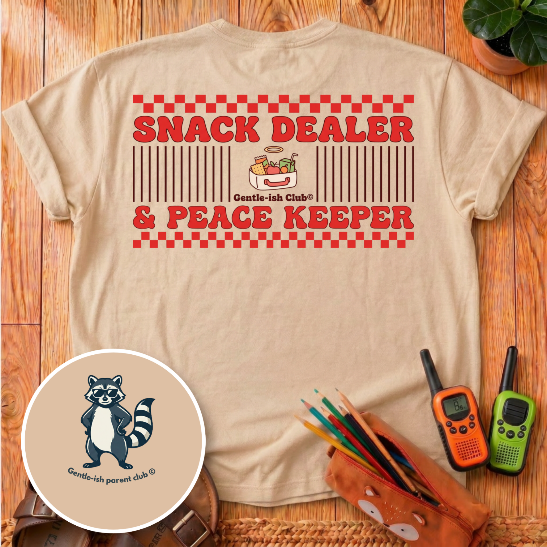 Snack Dealer & Peace Keeper T-Shirt