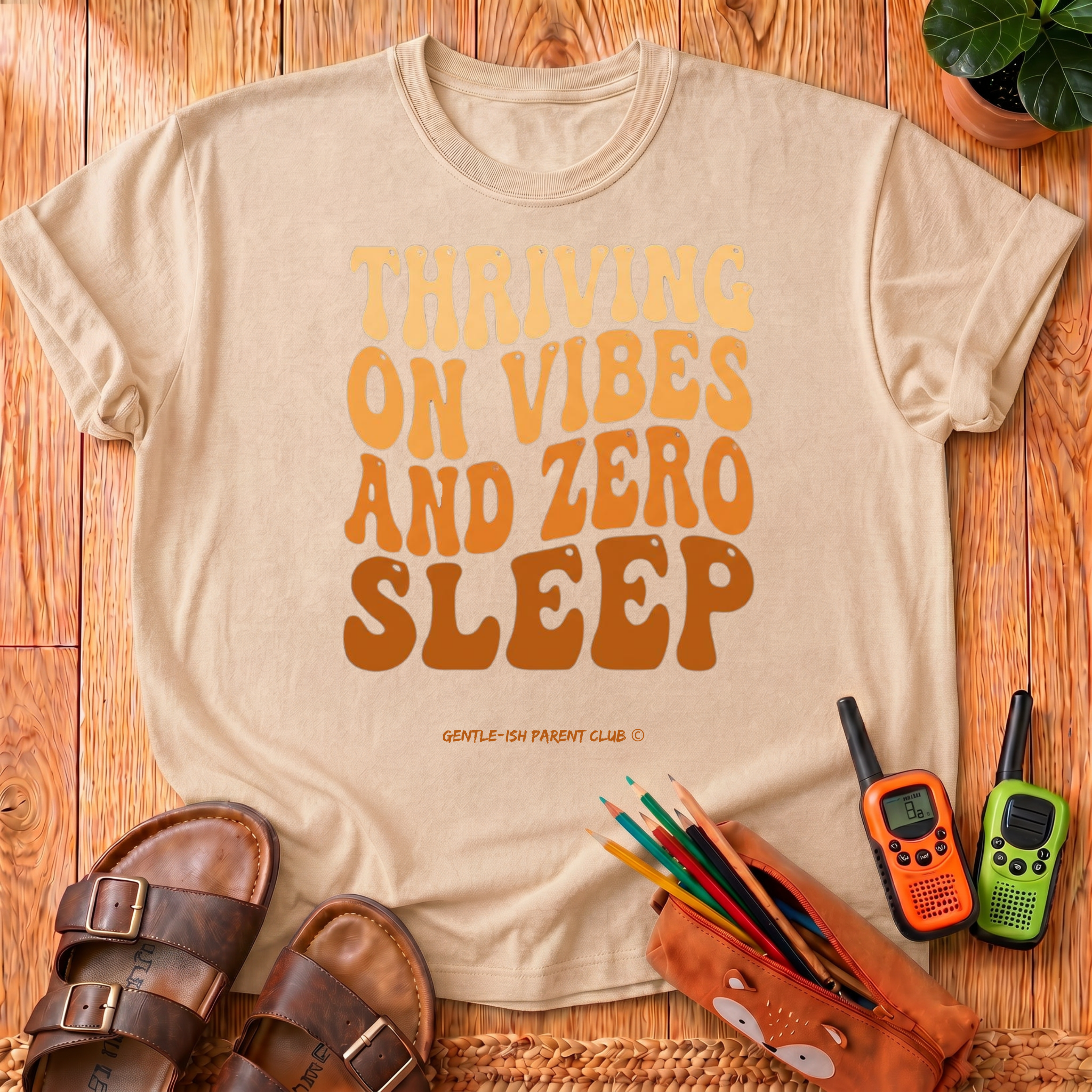 Vibes and Zero Sleep T-Shirt