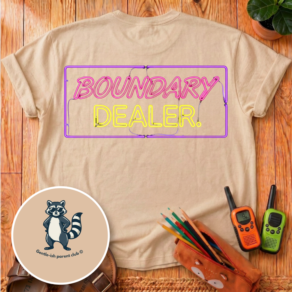 Boundary Dealer Back Print T-Shirt