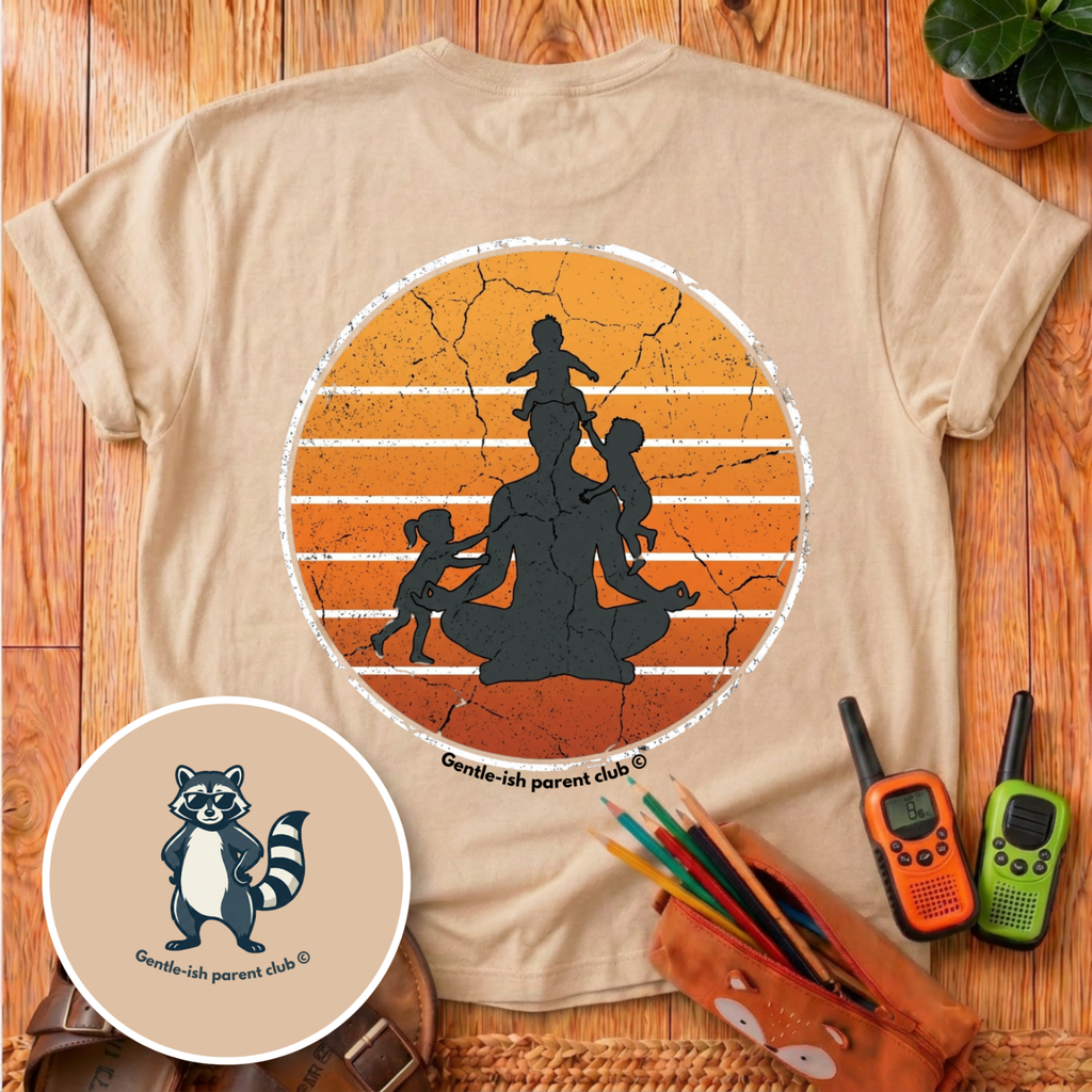 Yoga Parent Back Print T-Shirt