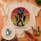 Super Dad Back Print T-Shirt