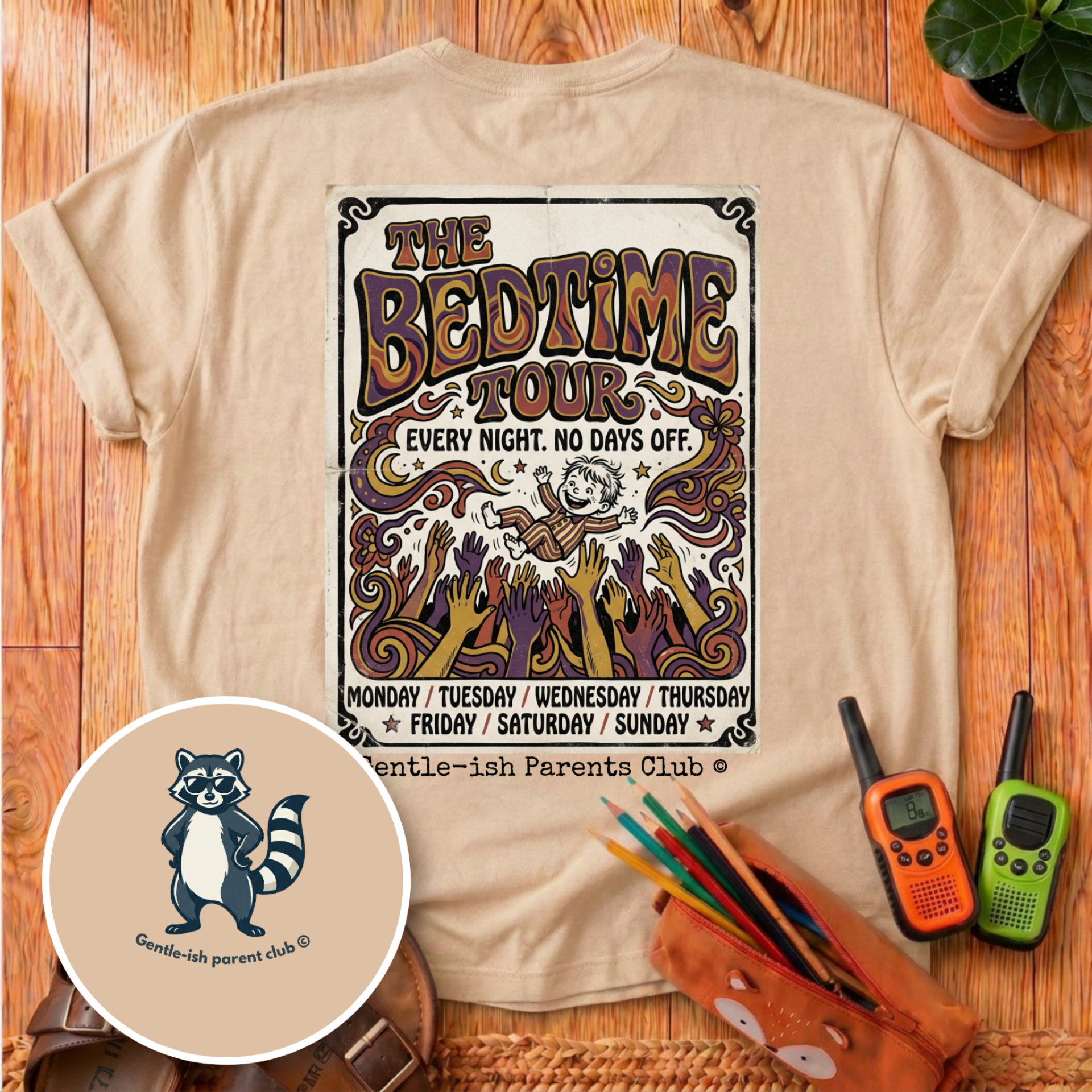 The Bedtime Tour Back Print T-Shirt