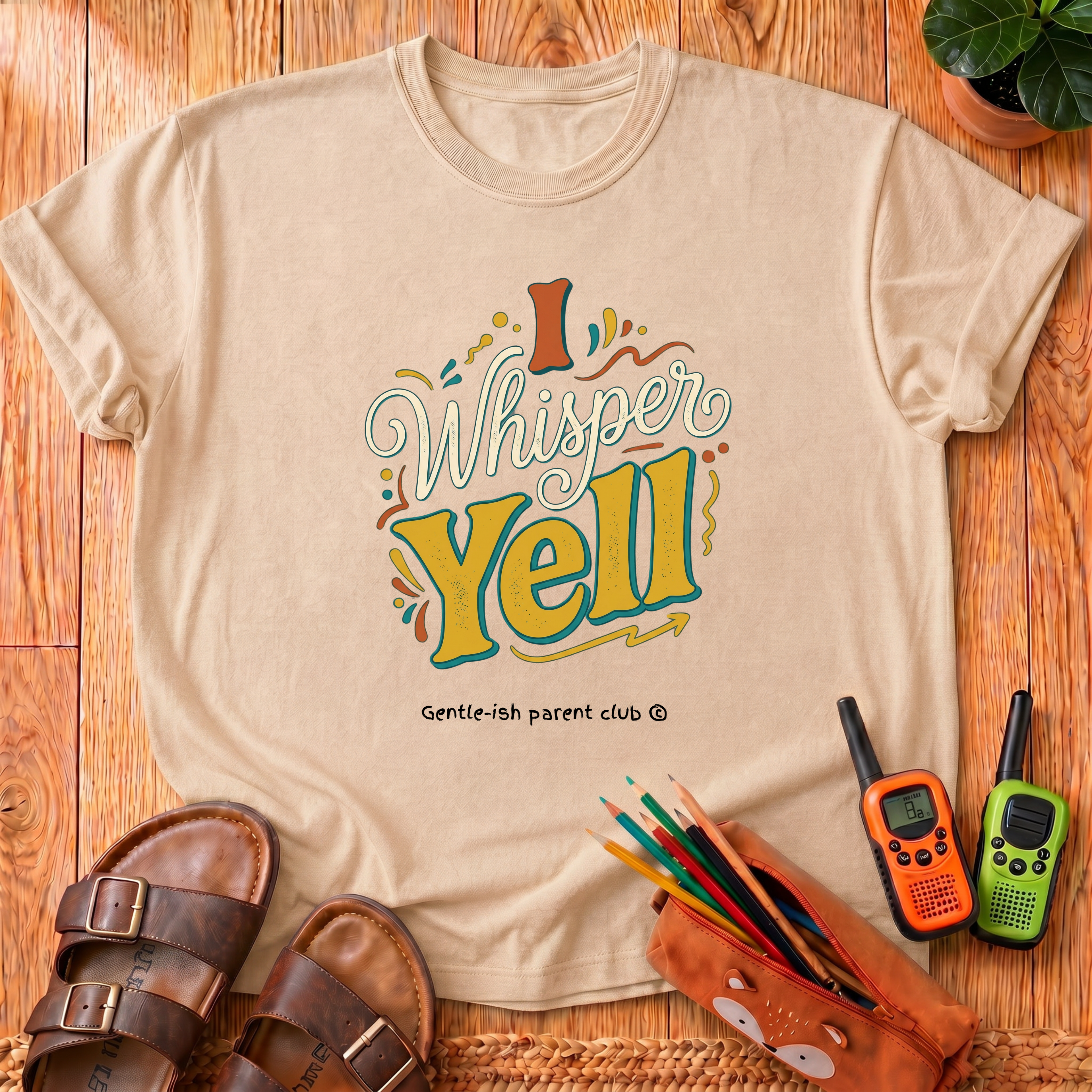 I Whisper Yell T‑Shirt