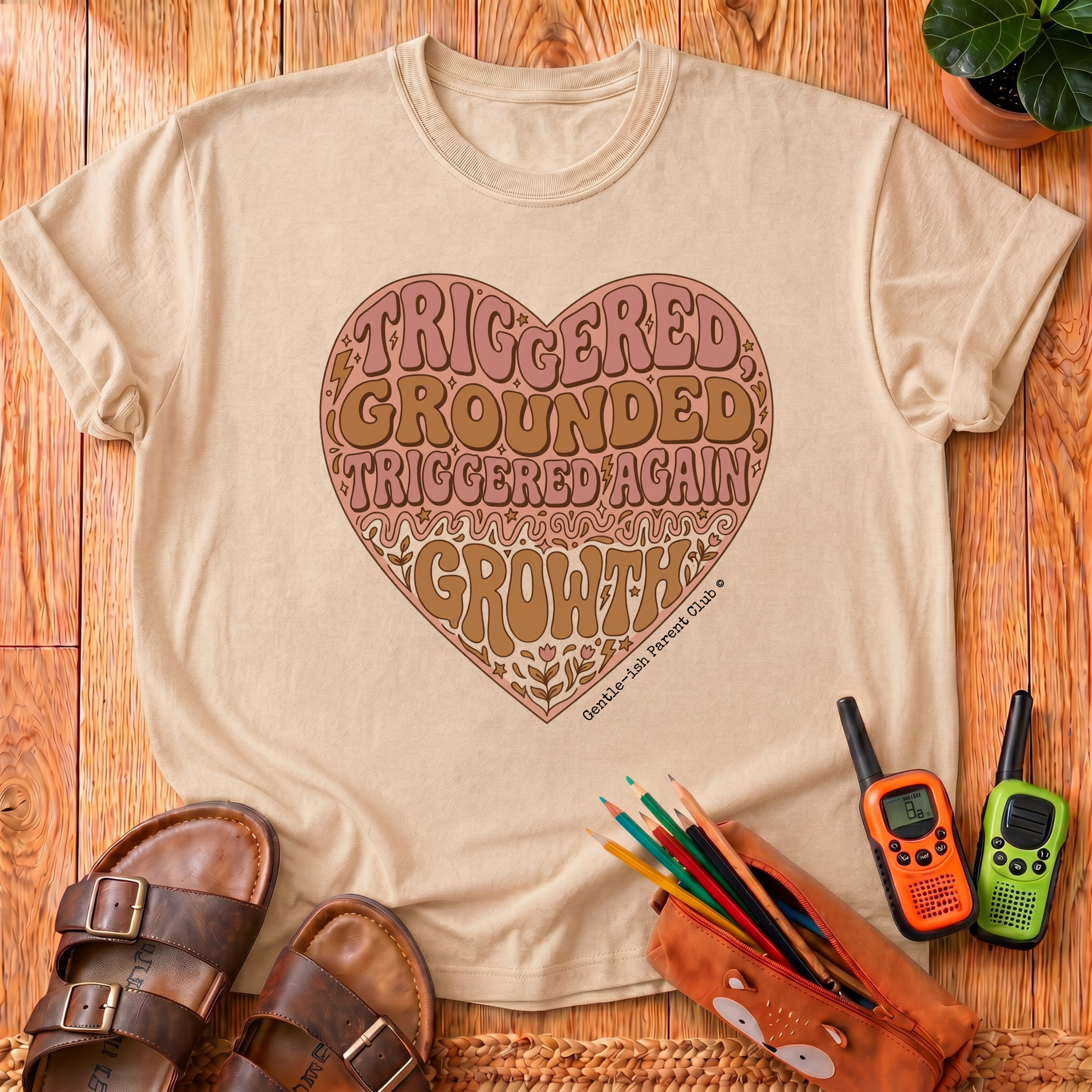 Triggered Grounded Growth T-Shirt