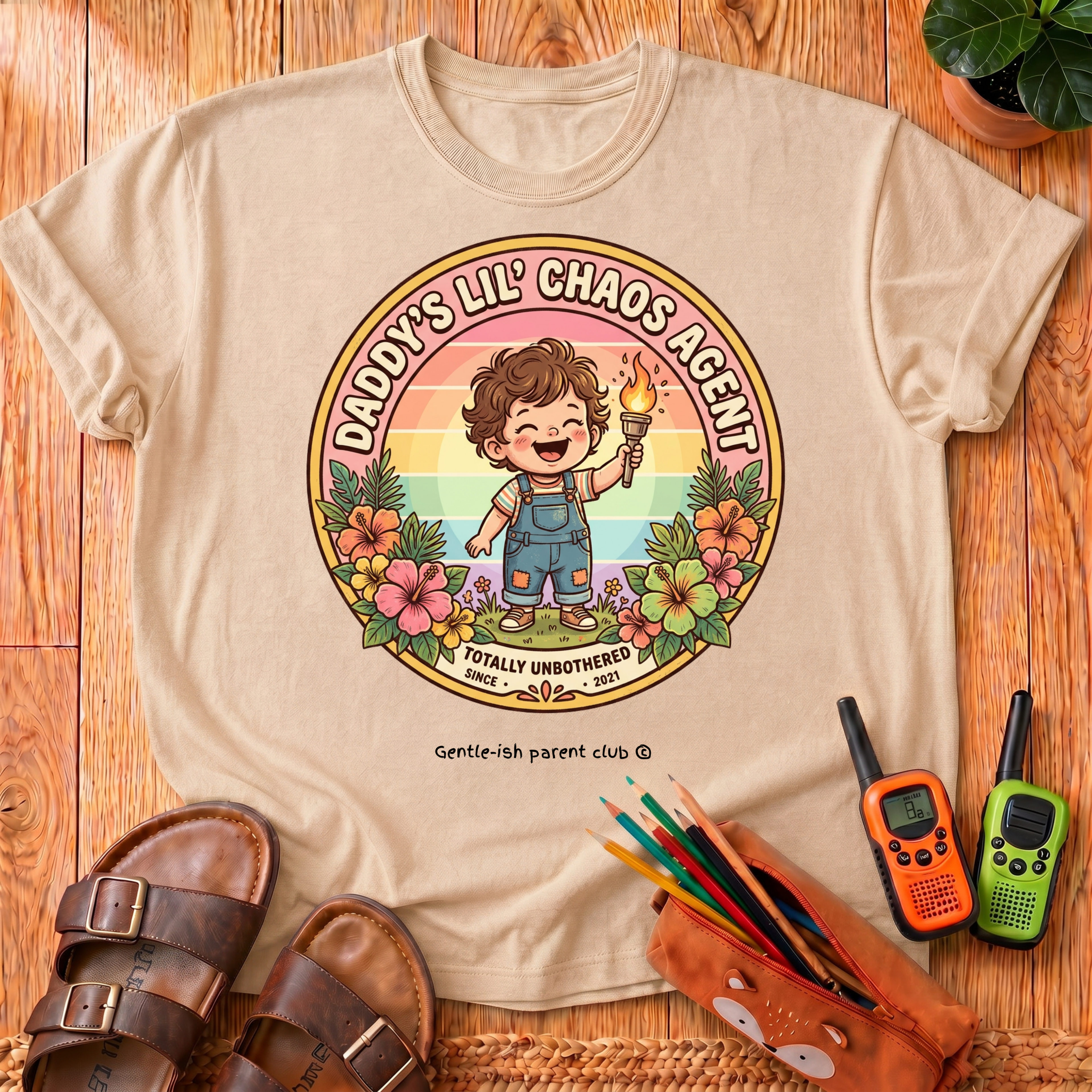 Daddy's Lil' Chaos Agent T-Shirt