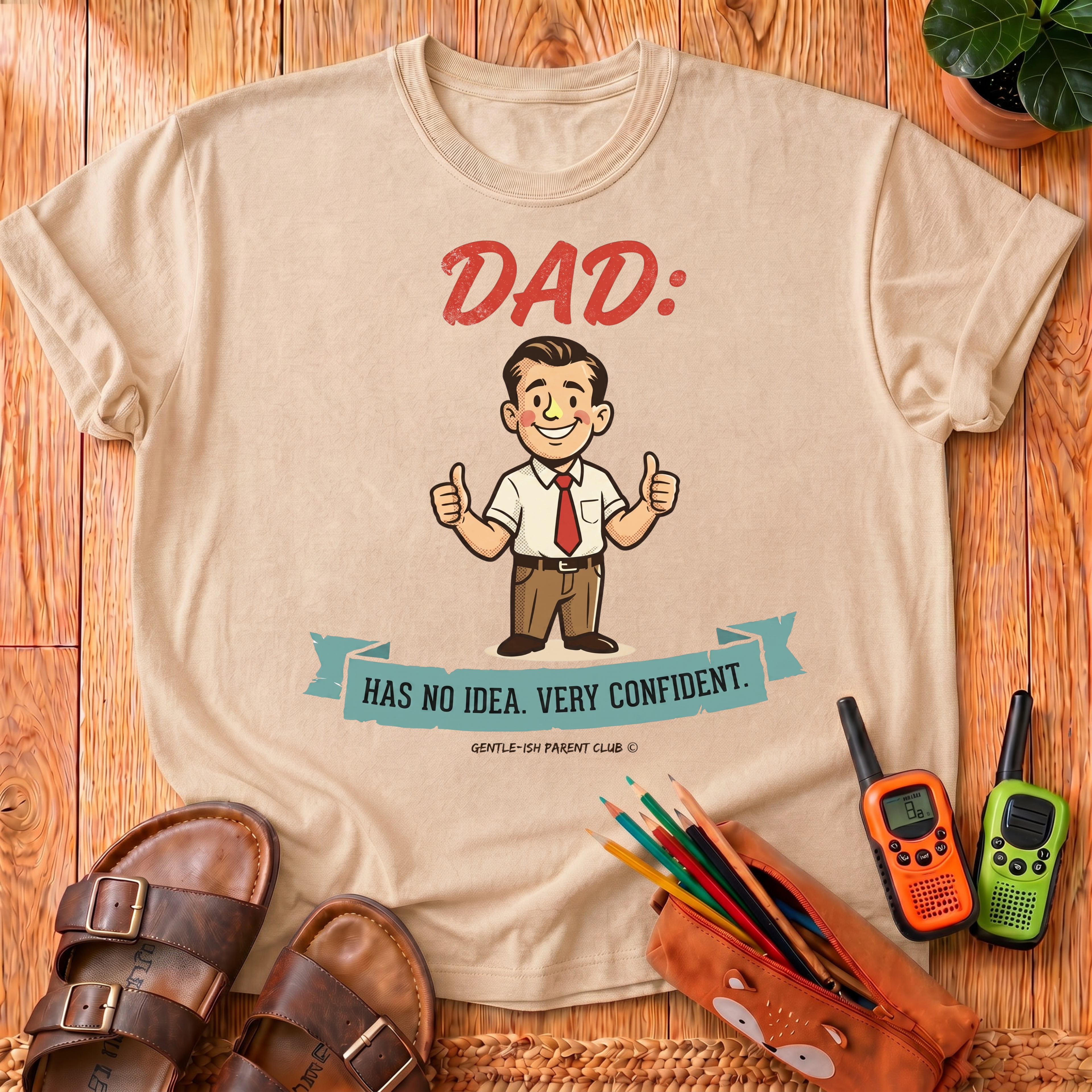 Dad: Has No Idea T-Shirt