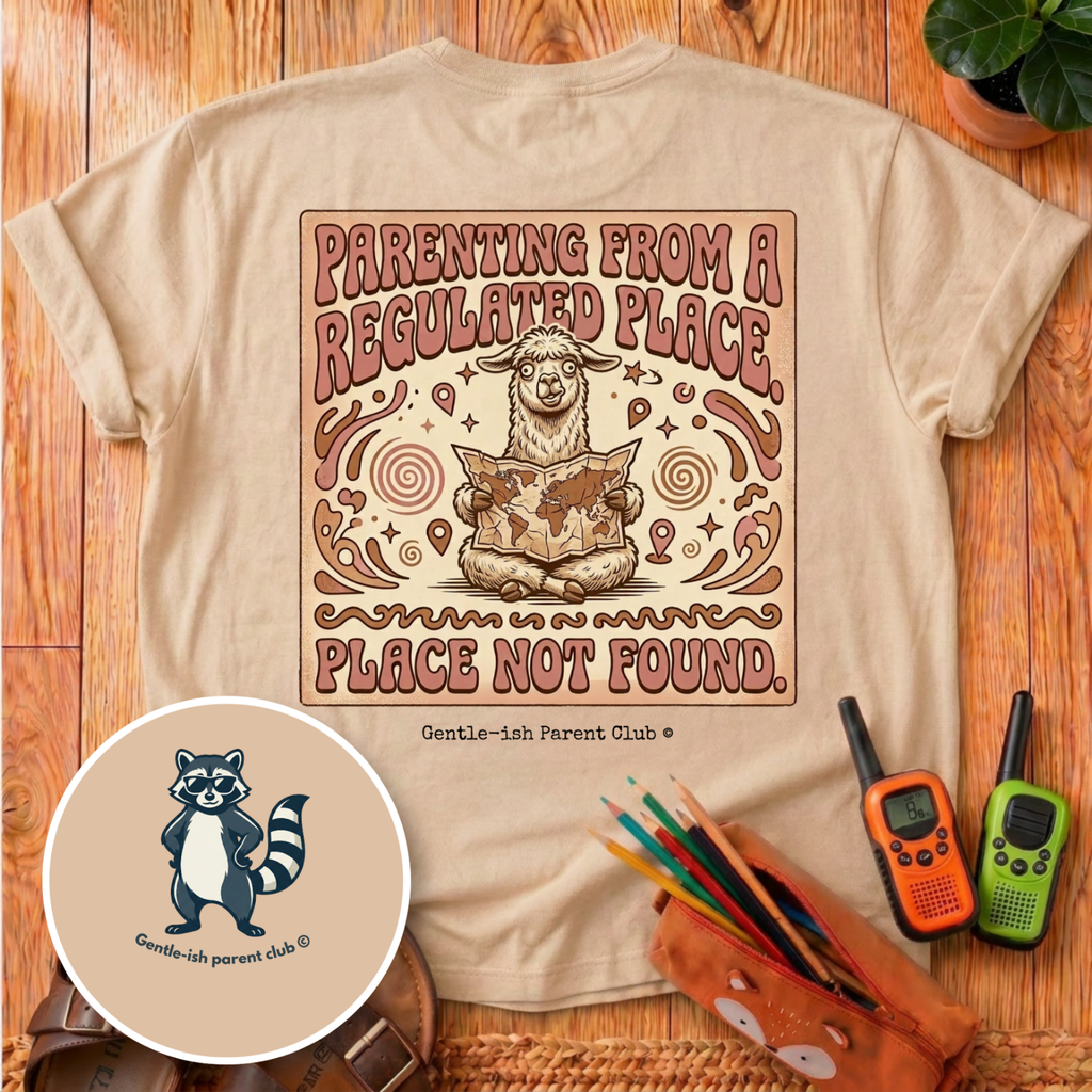 Regulated Place Back Print T-Shirt
