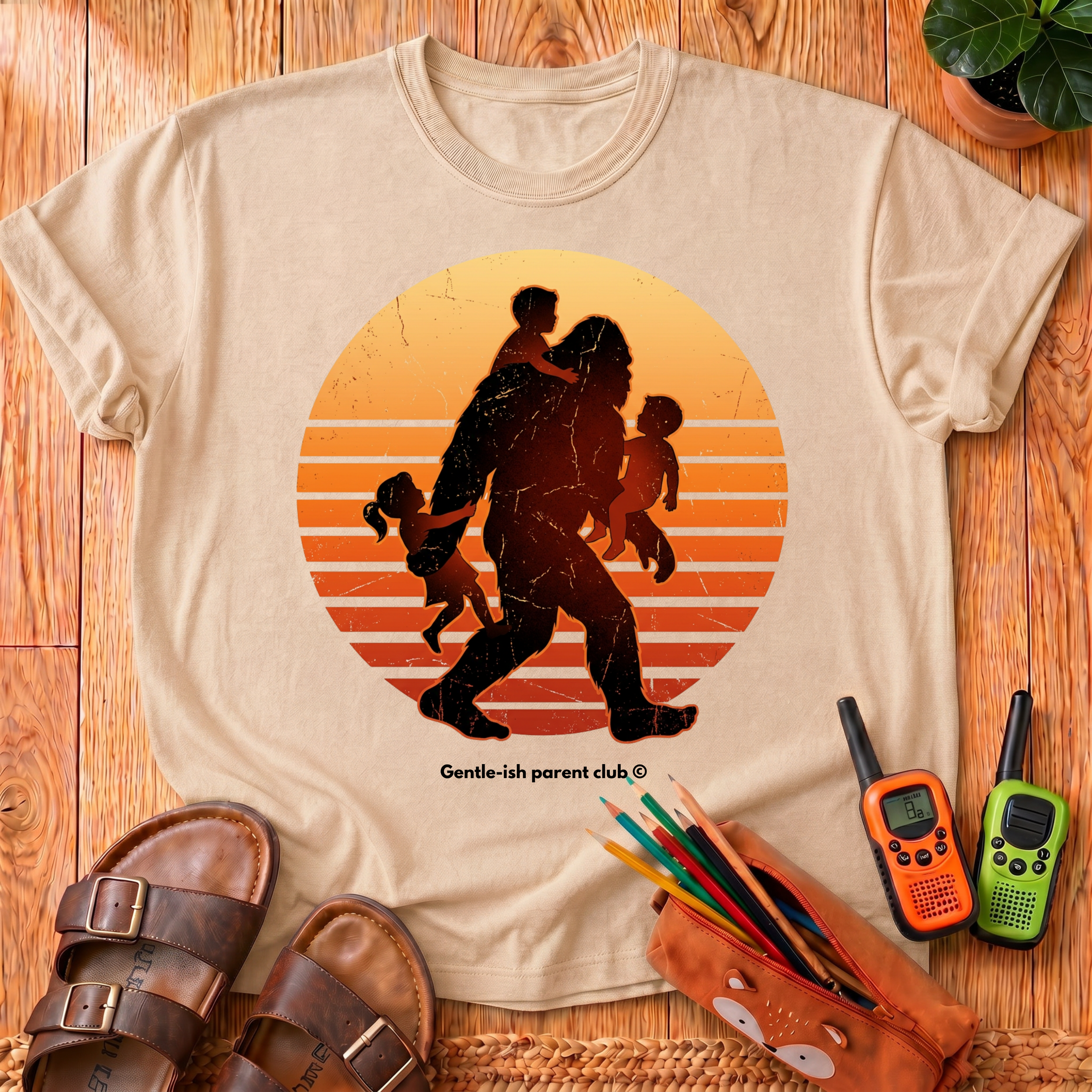 Bigfoot Dad T-Shirt