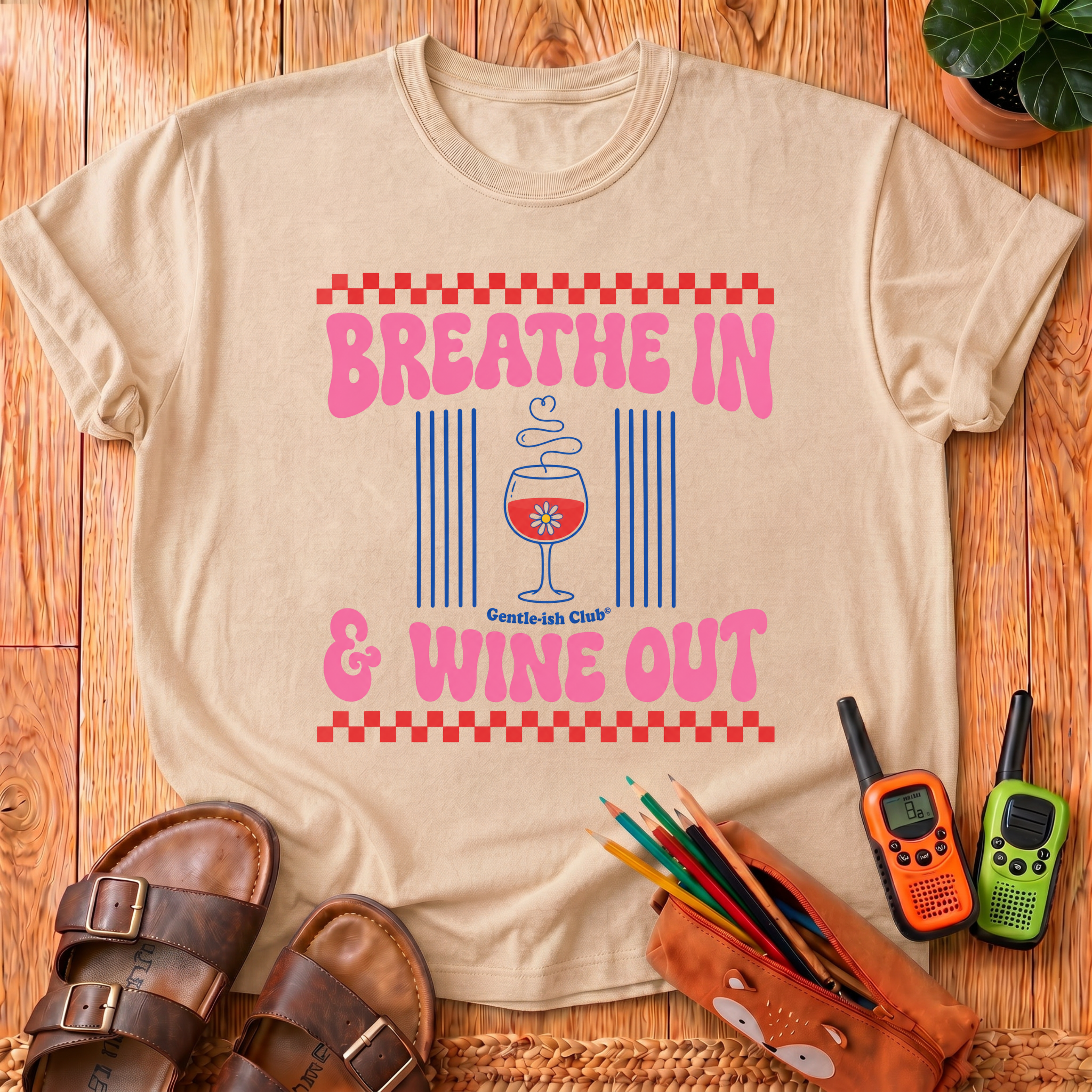 Breathe In & Wine Out T-Shirt