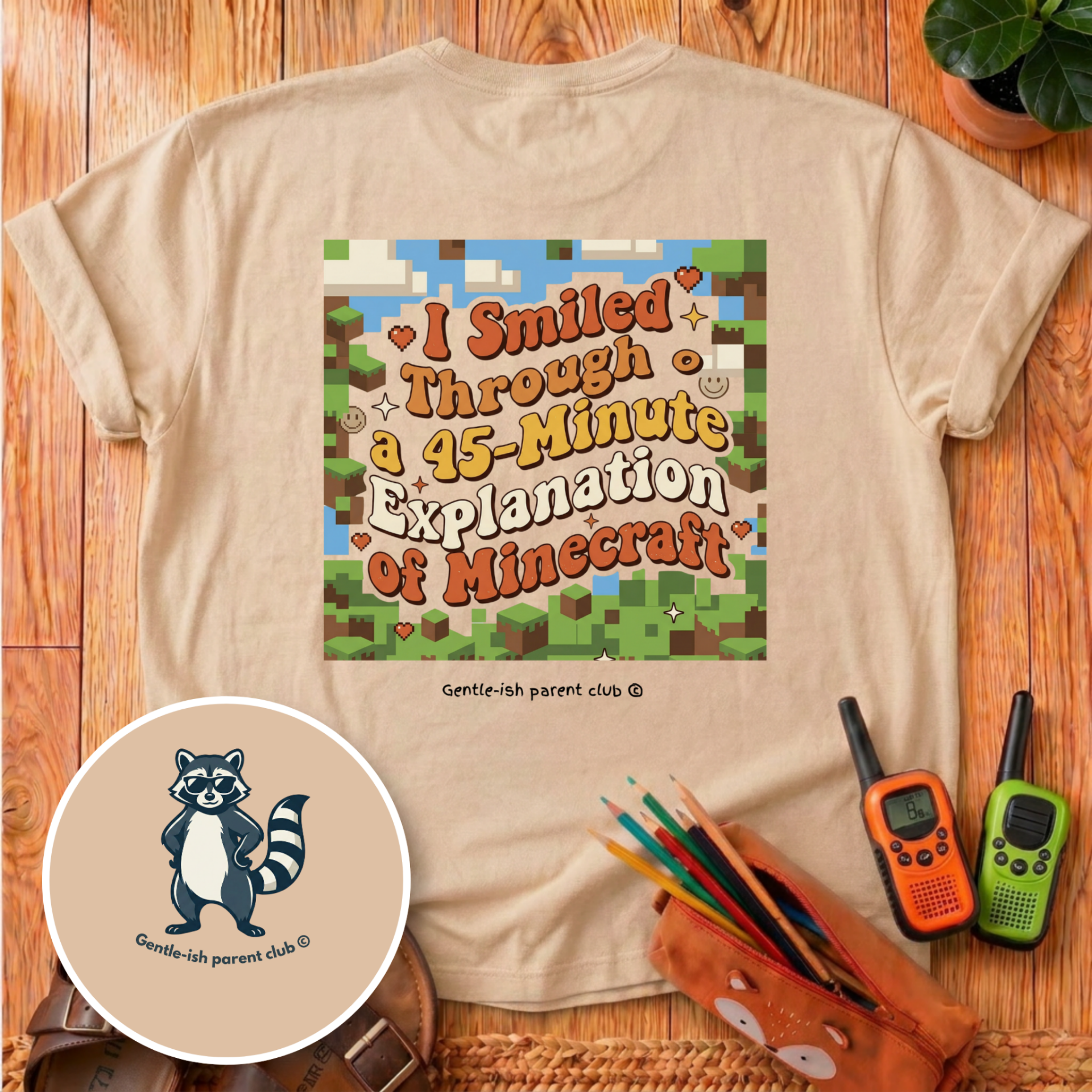 Explanation of Minecraft T-Shirt
