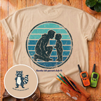 Dad and Child Back Print T-Shirt