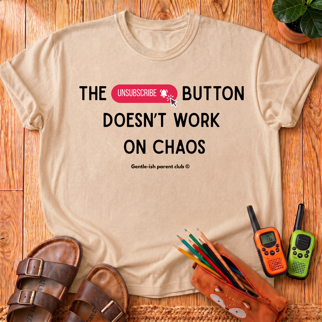 The Unsubscribe Button T-Shirt