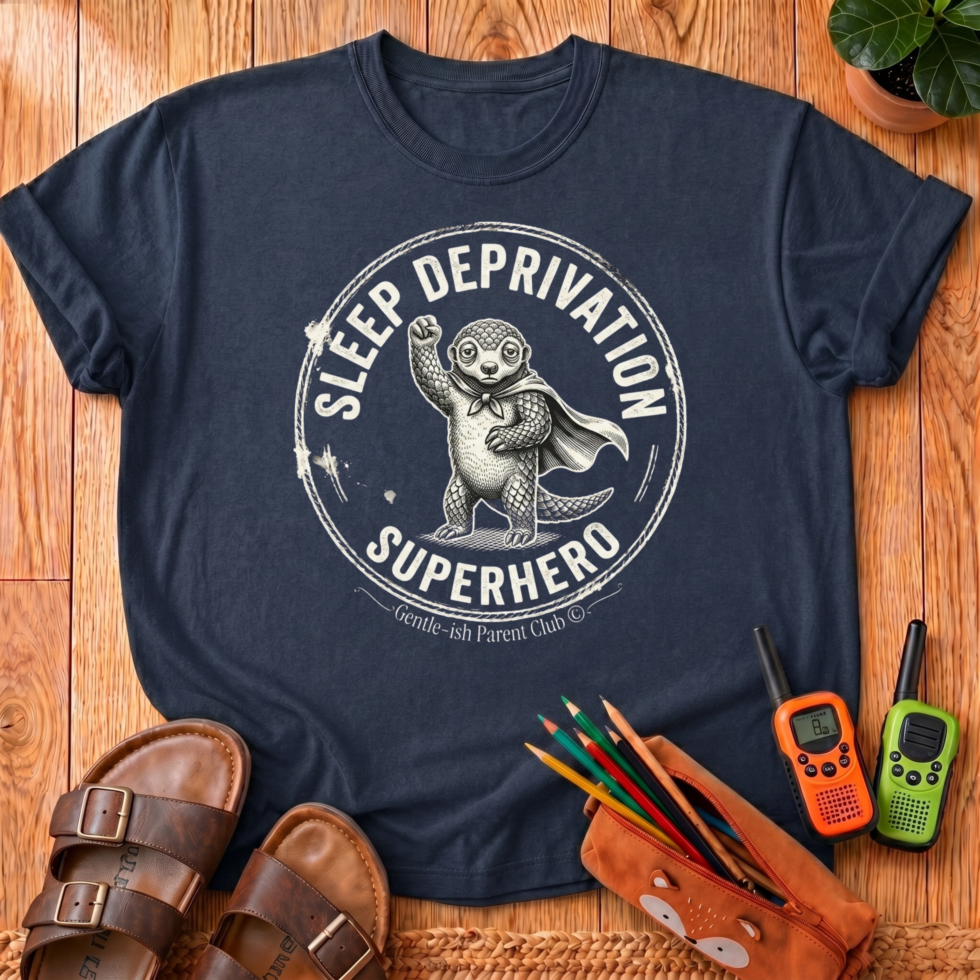Sleep Deprivation Superhero T-Shirt