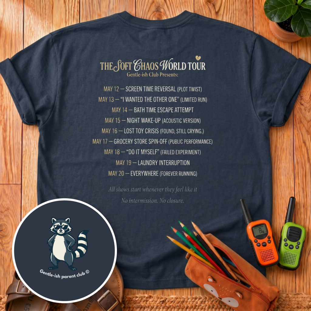 The Soft Chaos Back Print T-Shirt