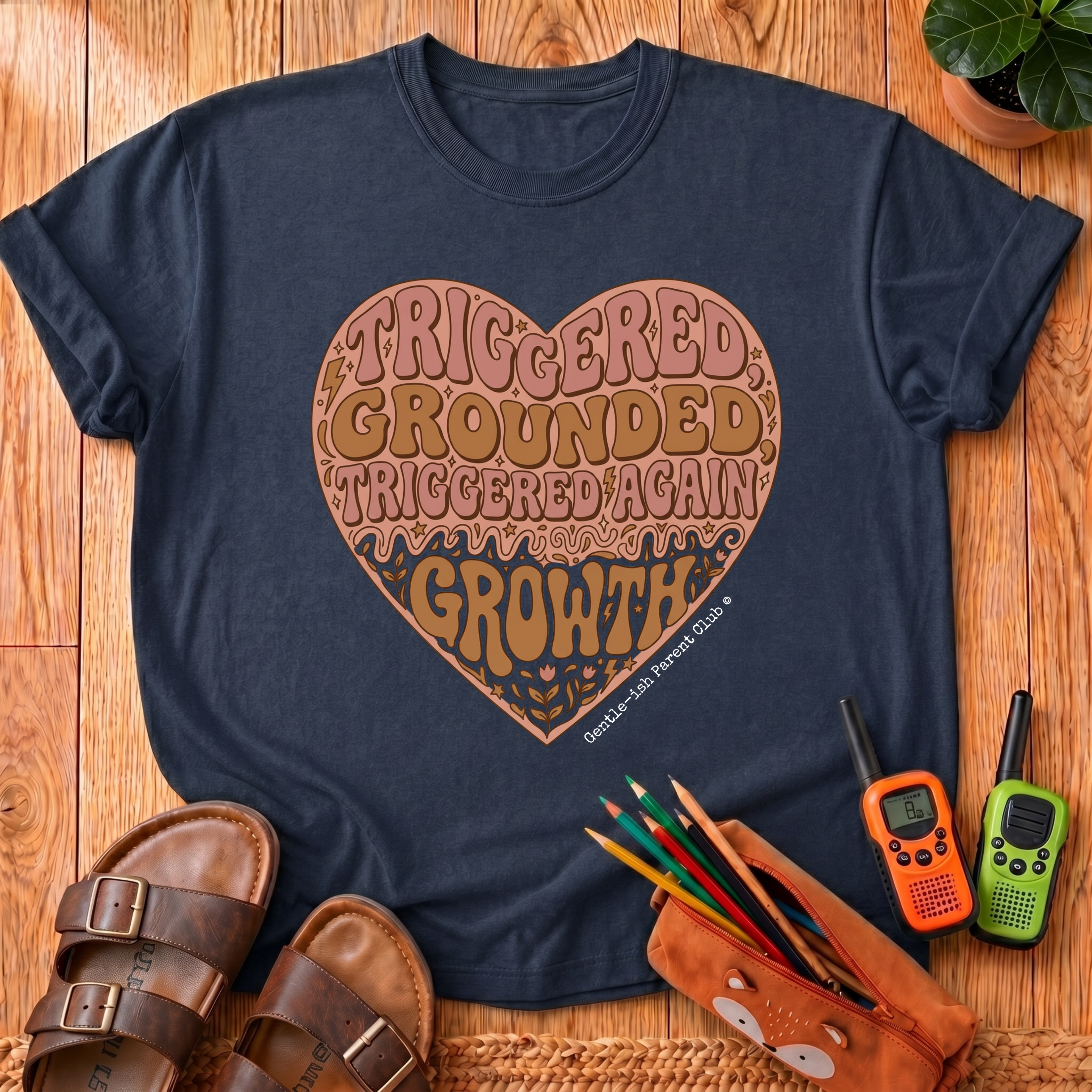 Triggered Grounded Growth T-Shirt