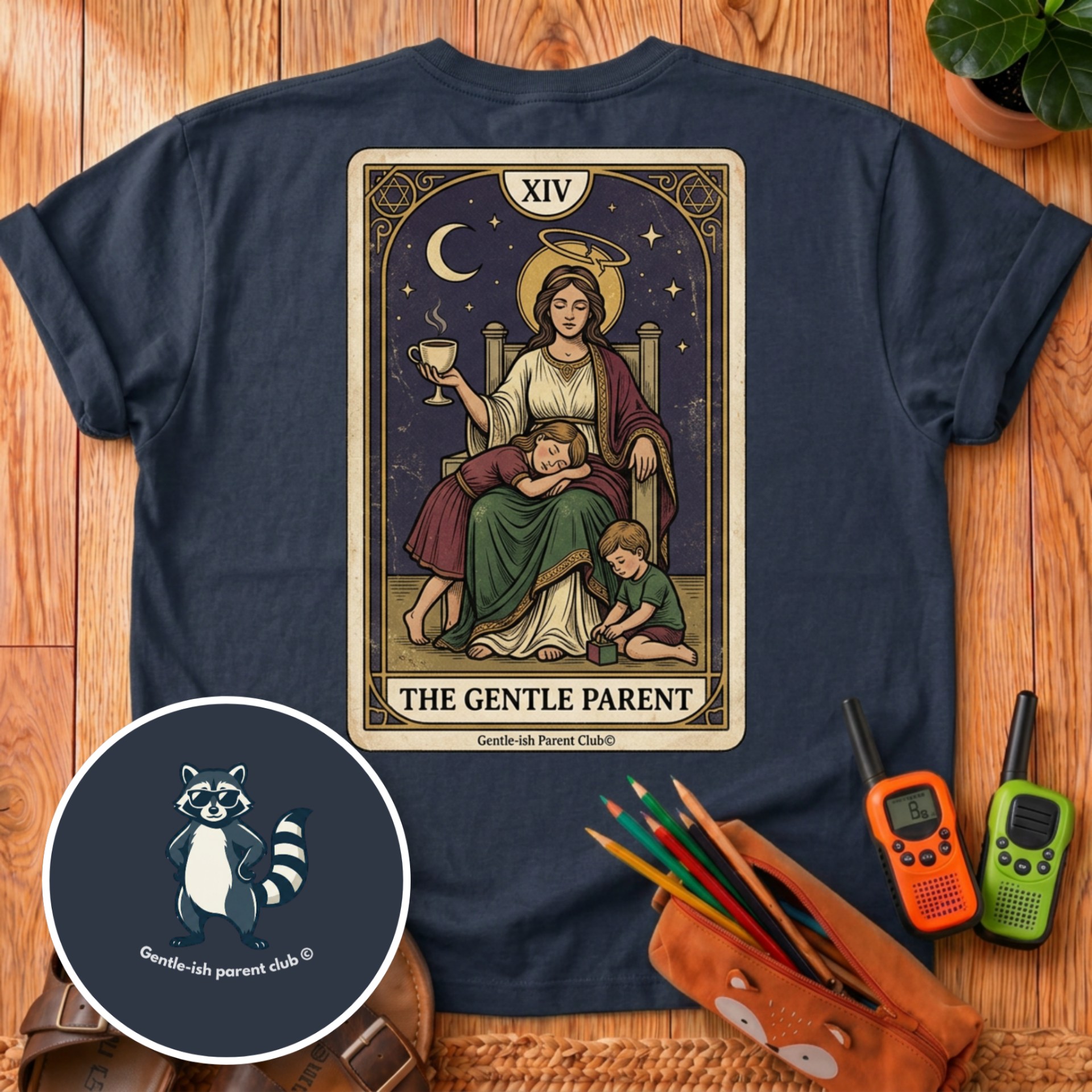 Tarot Back Print T-Shirt