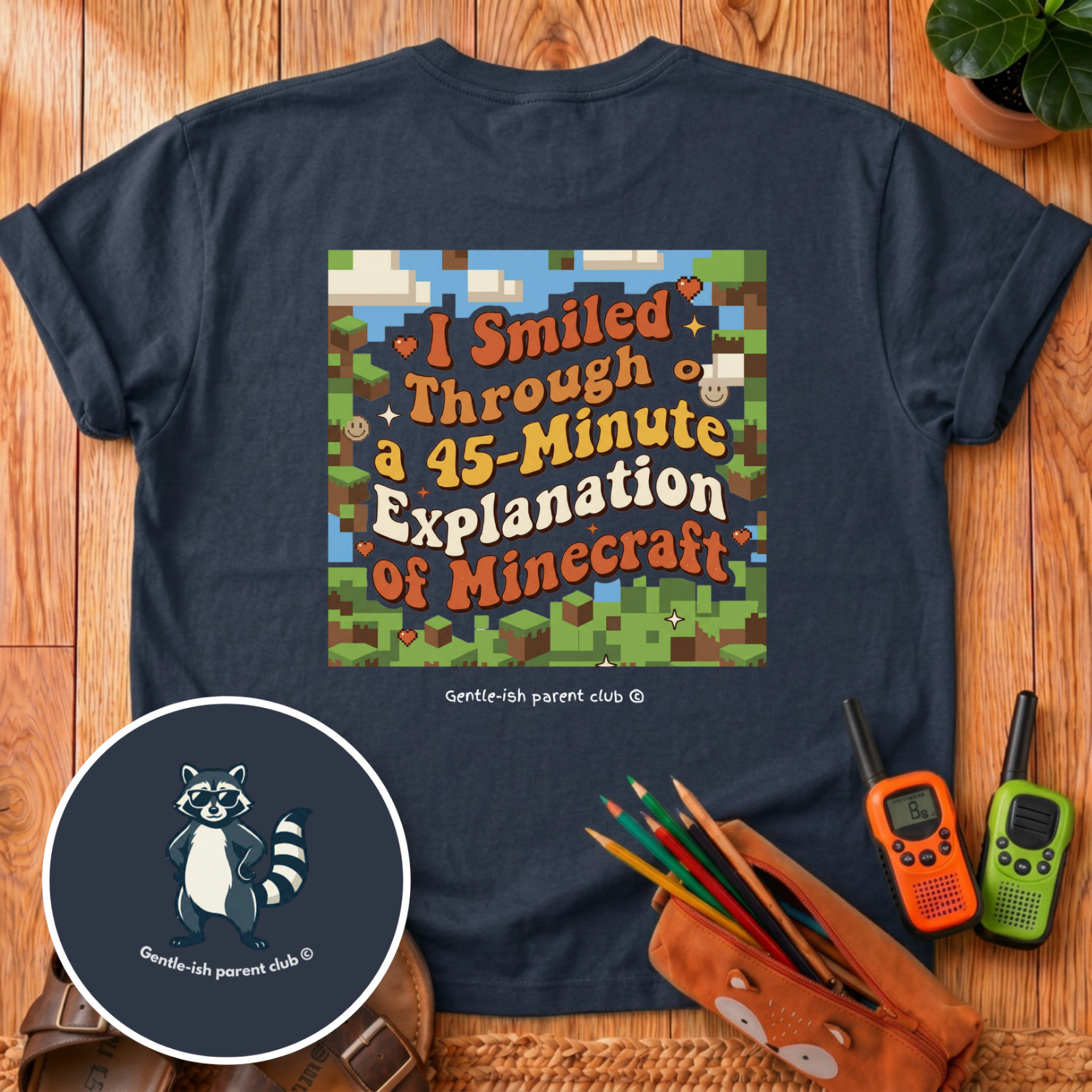 Explanation of Minecraft T-Shirt