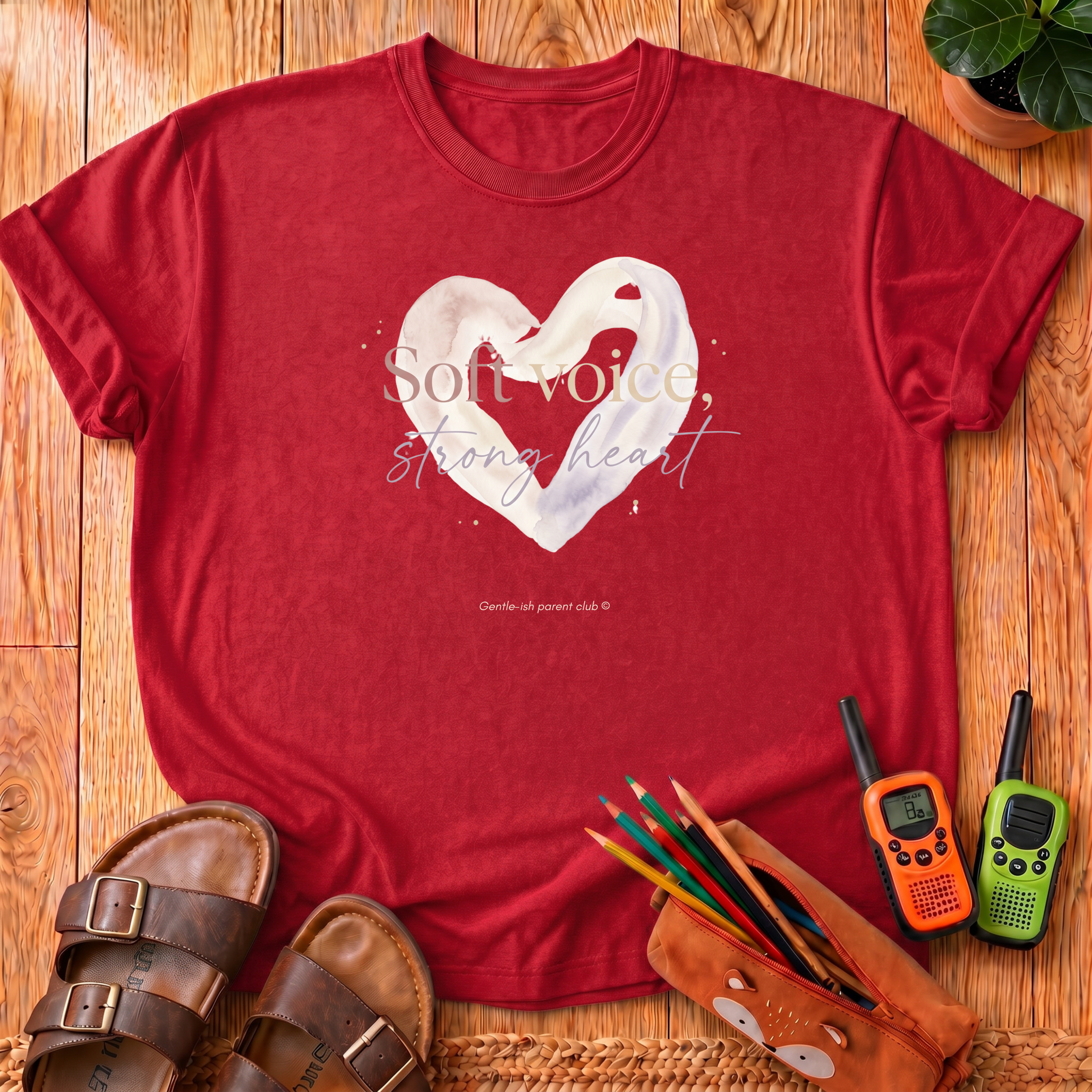 Soft Voice, Strong Heart T Shirt