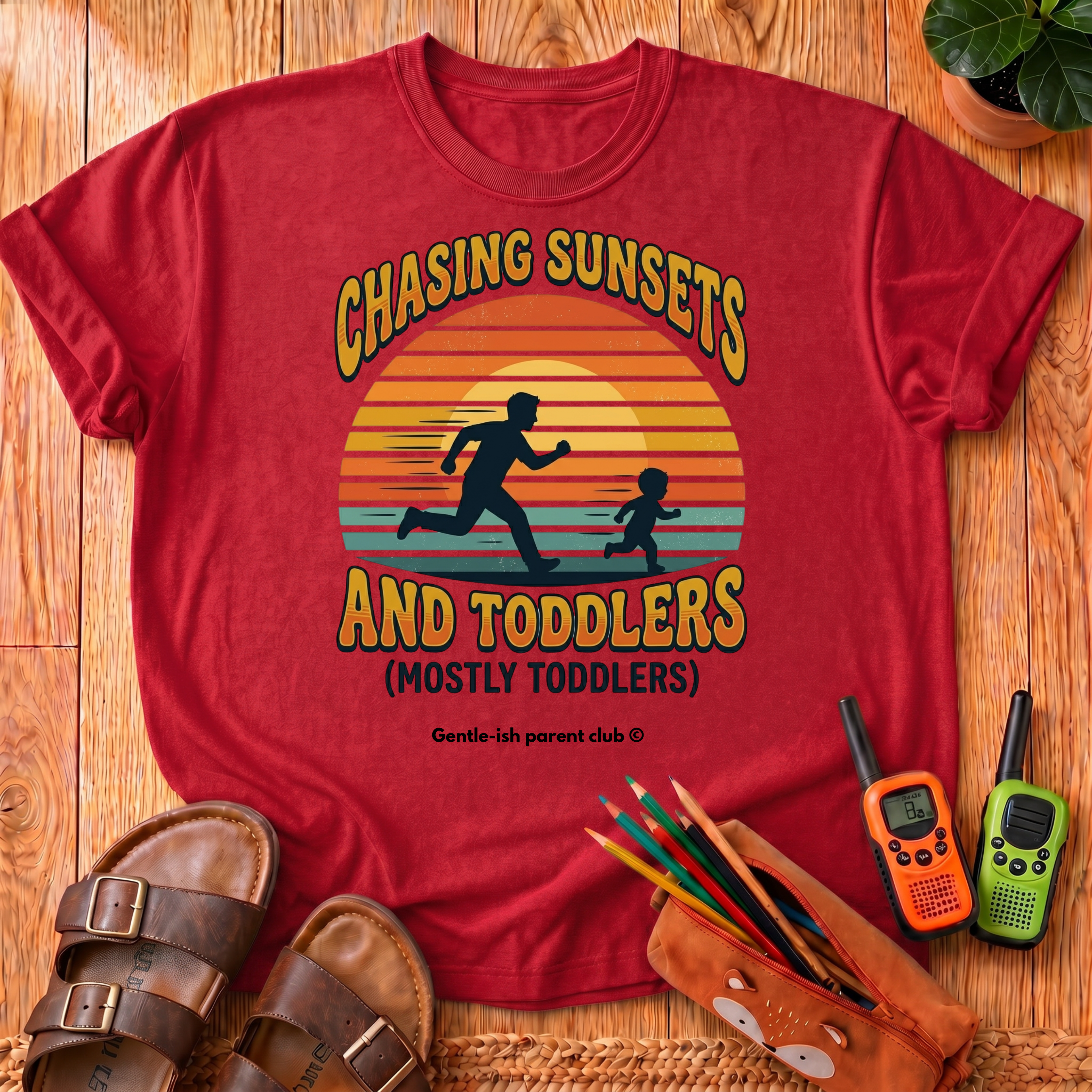 Chasing Toddlers T Shirt