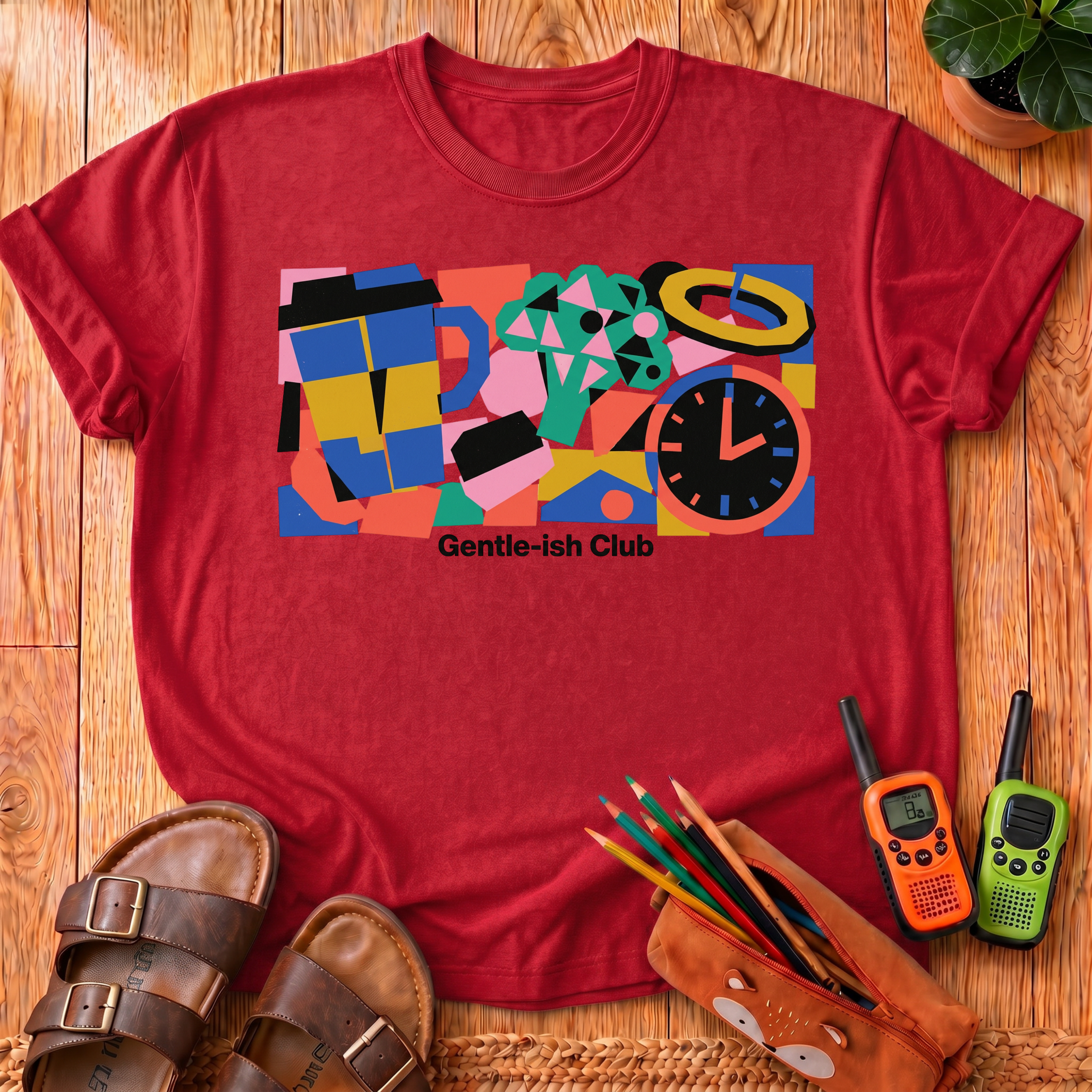 Abstract Graphic T-Shirt