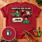 Comic Graphic Back Print T-Shirt