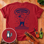 Professional Deep Breather Back Print T-Shirt