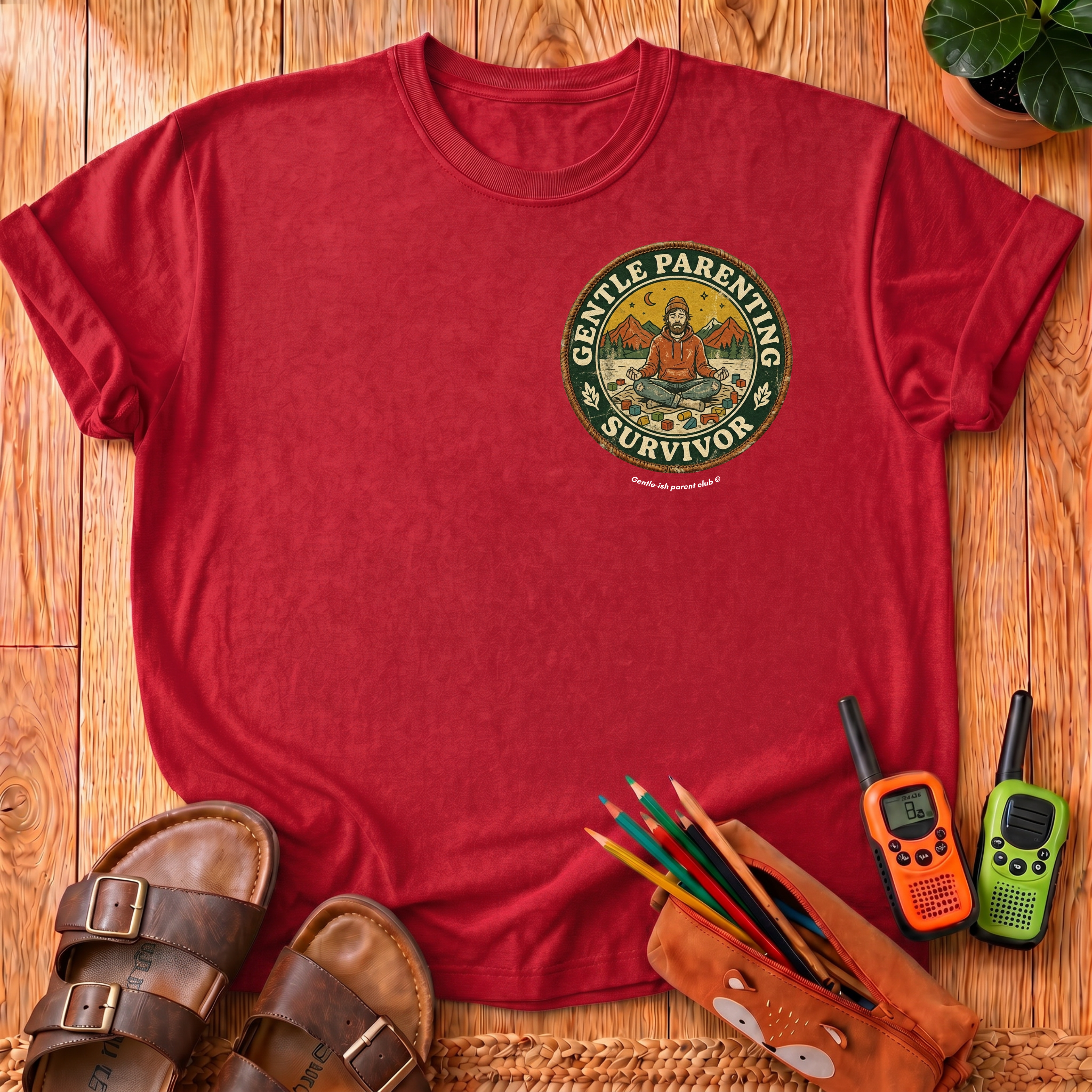 Survivor Badge T Shirt