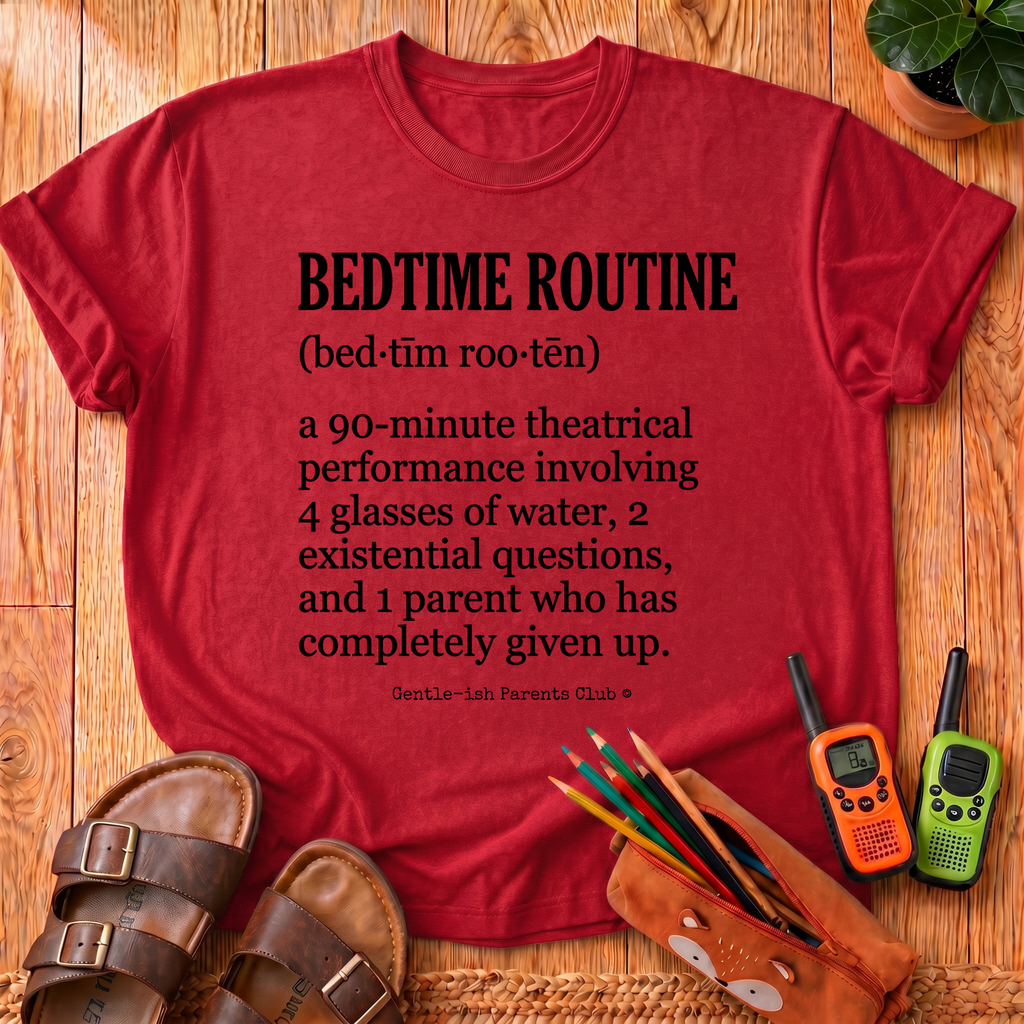 Bedtime Routine Definition T-Shirt