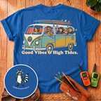 Good Vibes Back Print T-Shirt