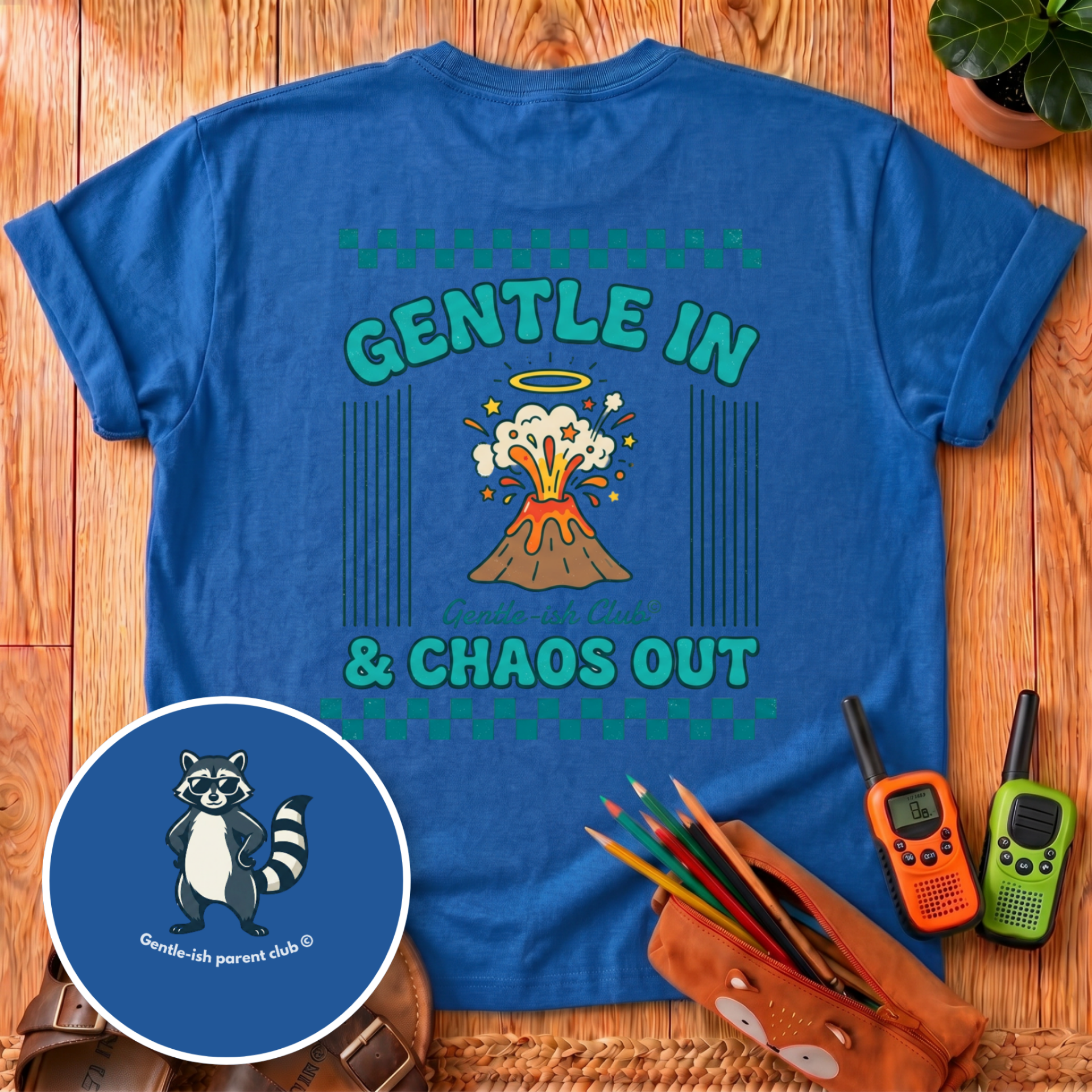 Chaos Out Back Print T-Shirt