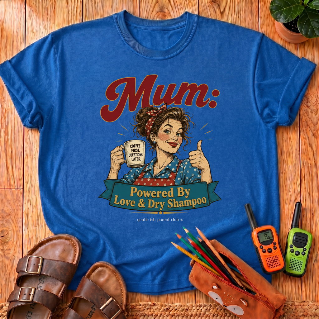 Mum Powered by Love T-Shirt