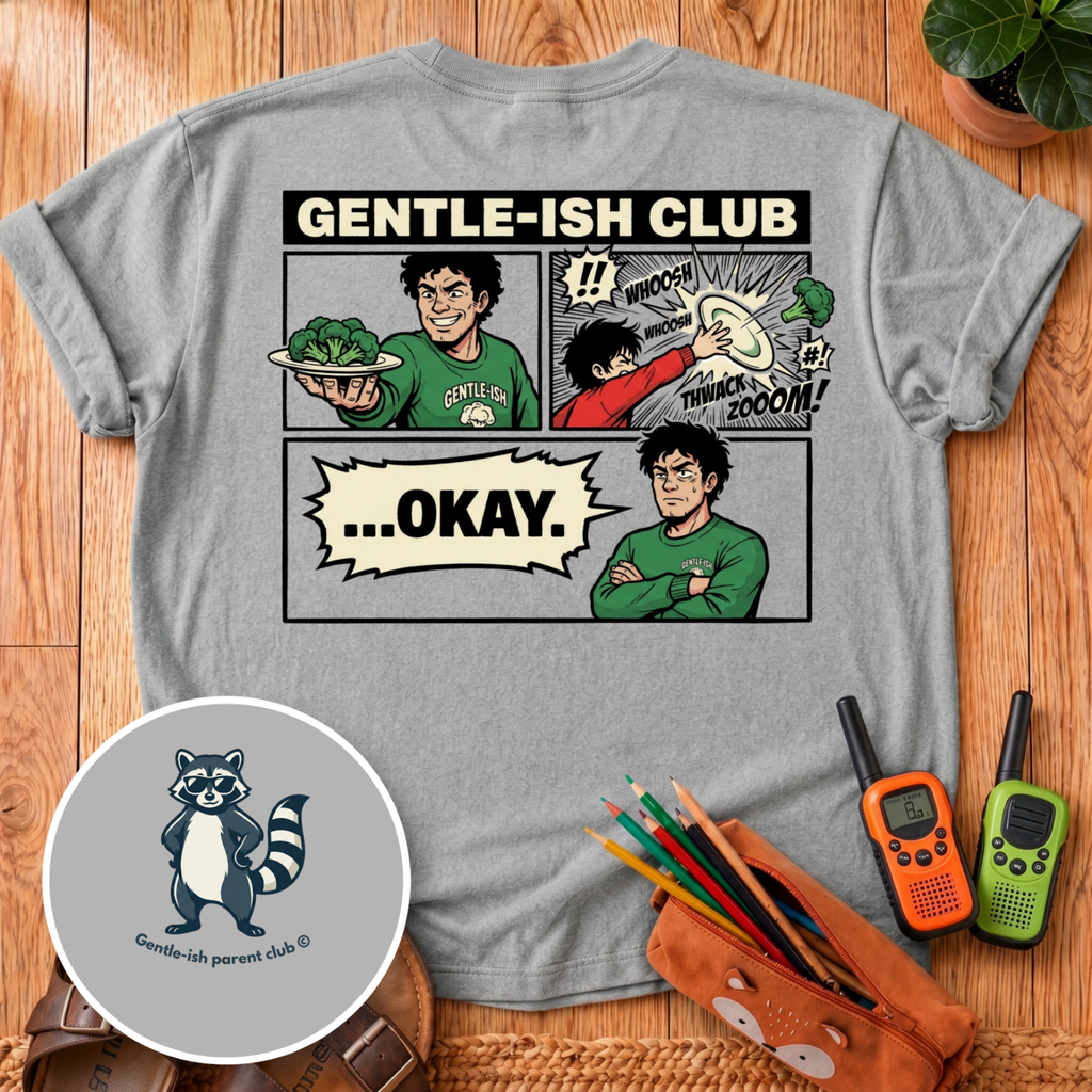 Comic Graphic Back Print T-Shirt