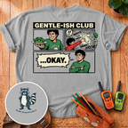 Comic Graphic Back Print T-Shirt