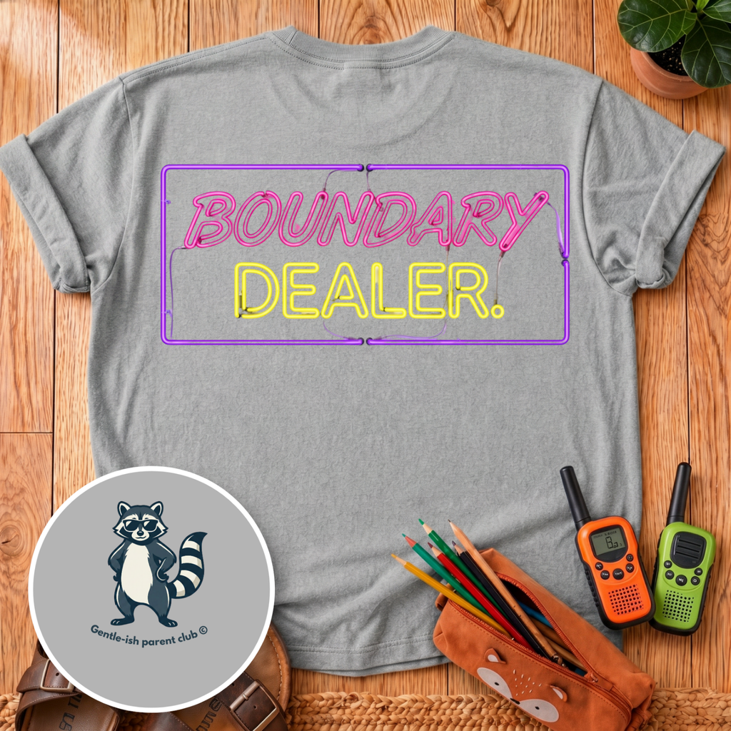 Boundary Dealer Back Print T-Shirt