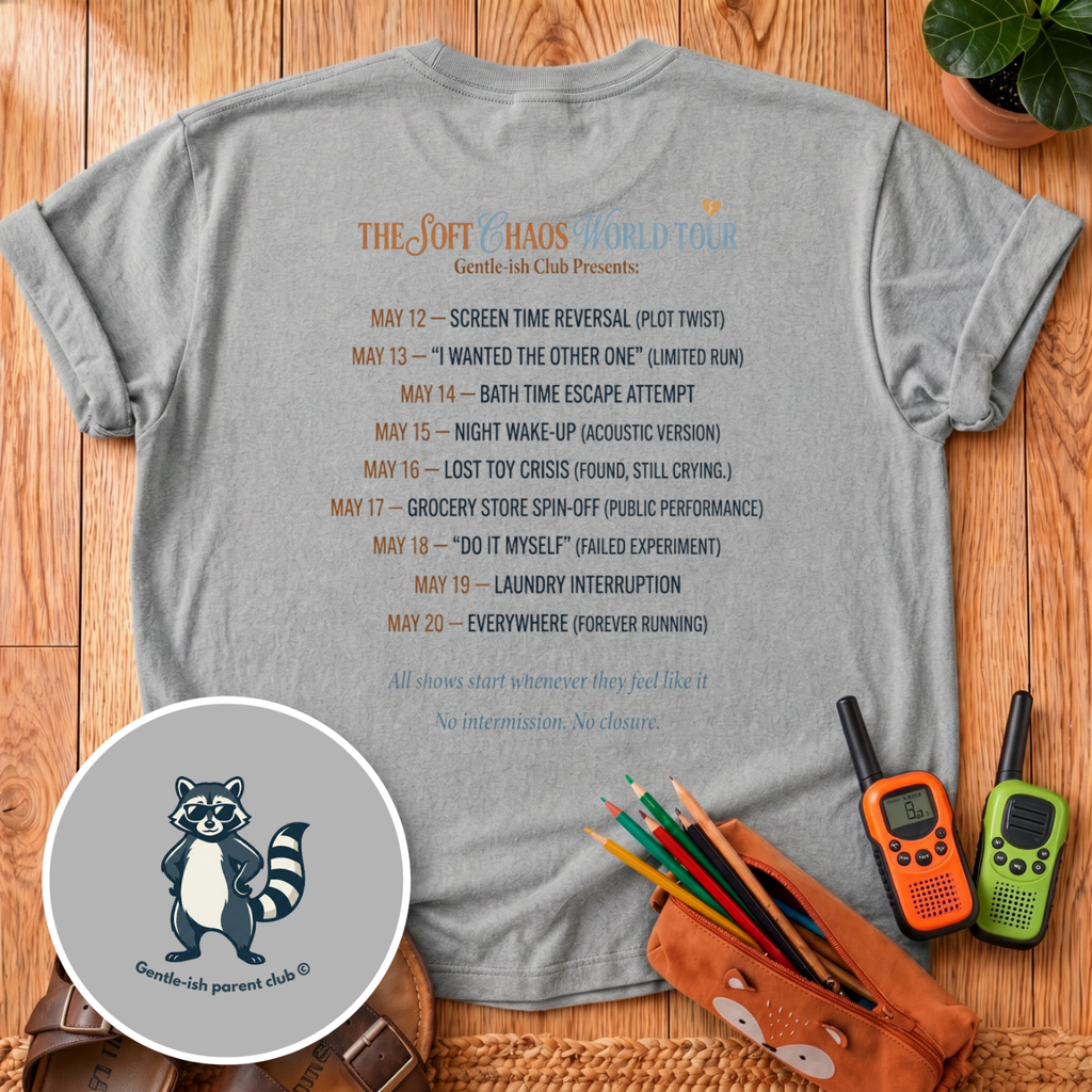 The Soft Chaos Back Print T-Shirt