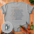 The Soft Chaos Back Print T-Shirt