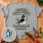 Certified Gentle Parent Back Print T-Shirt
