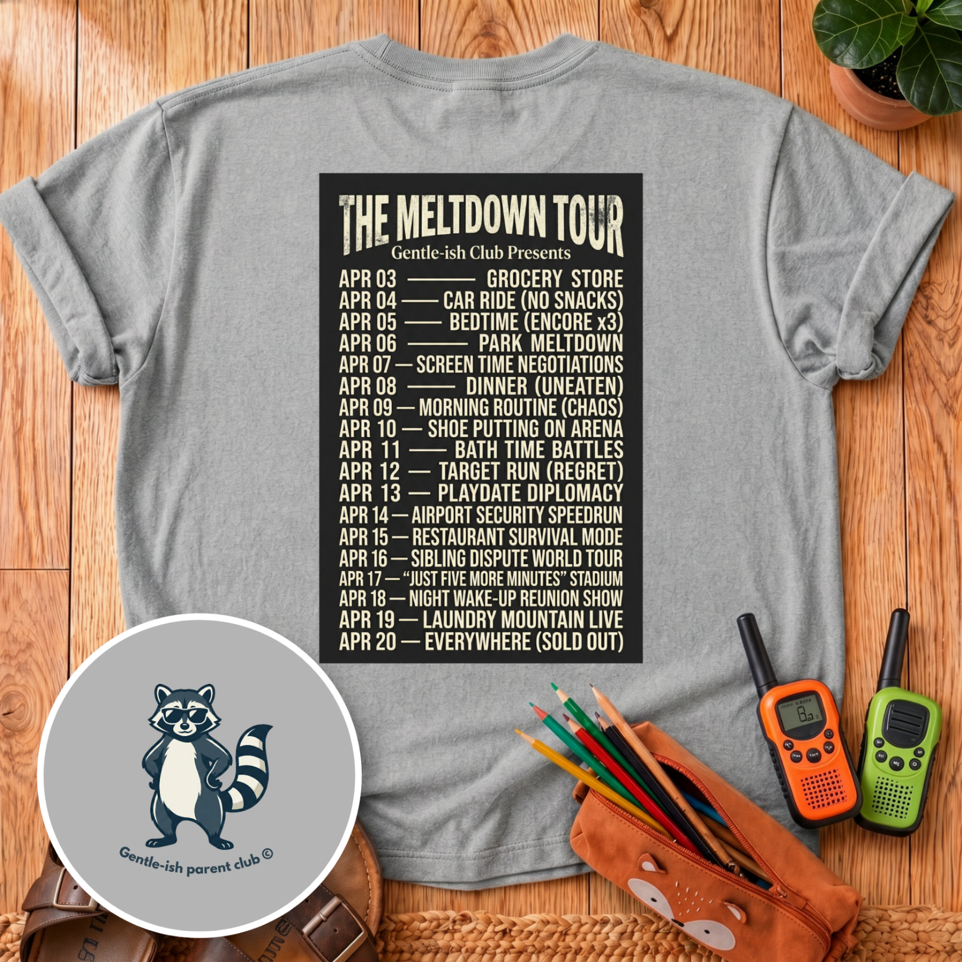 Meltdown Tour Back Print T-Shirt