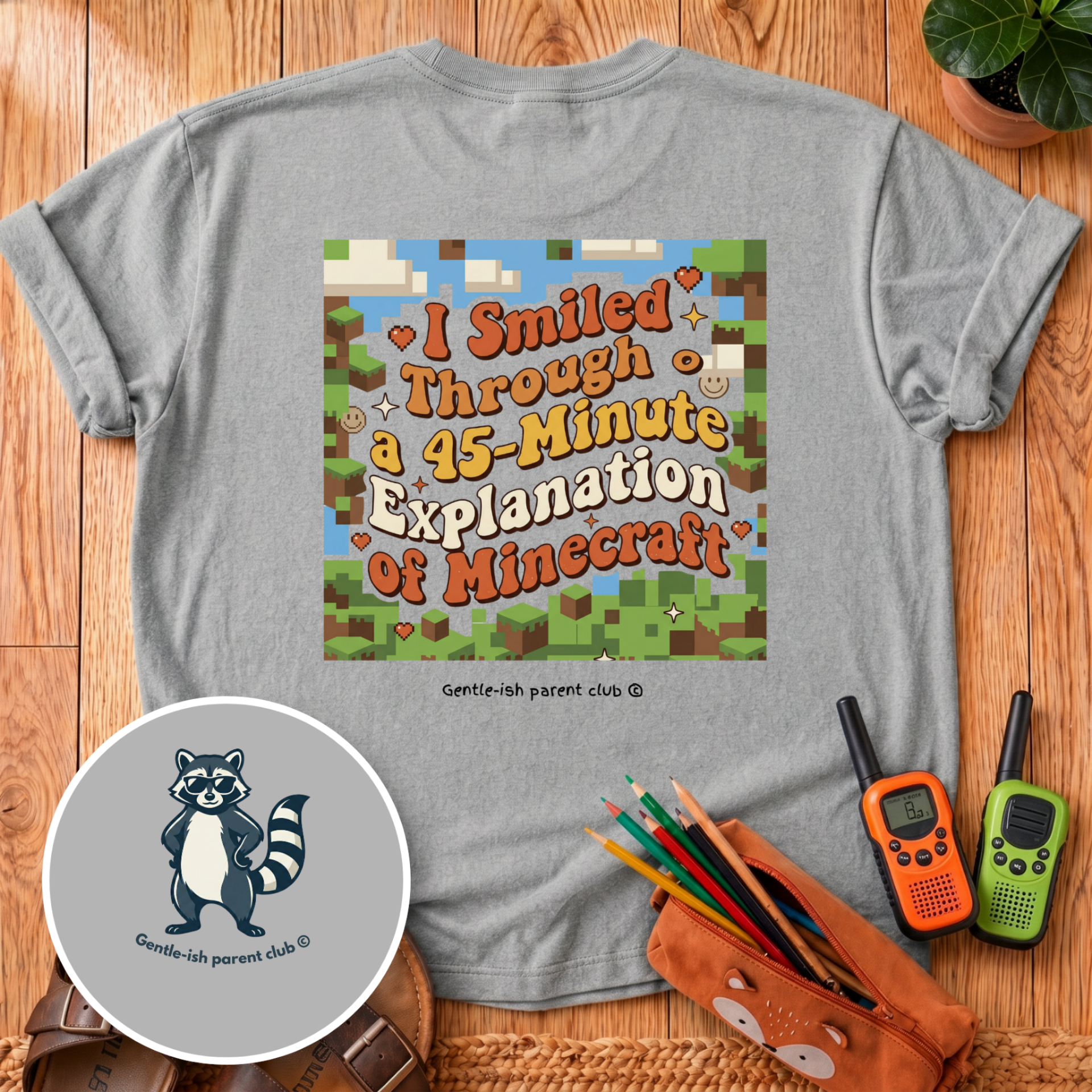 Explanation of Minecraft T-Shirt