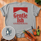 Gentle Ish Graphic Back Print T-Shirt