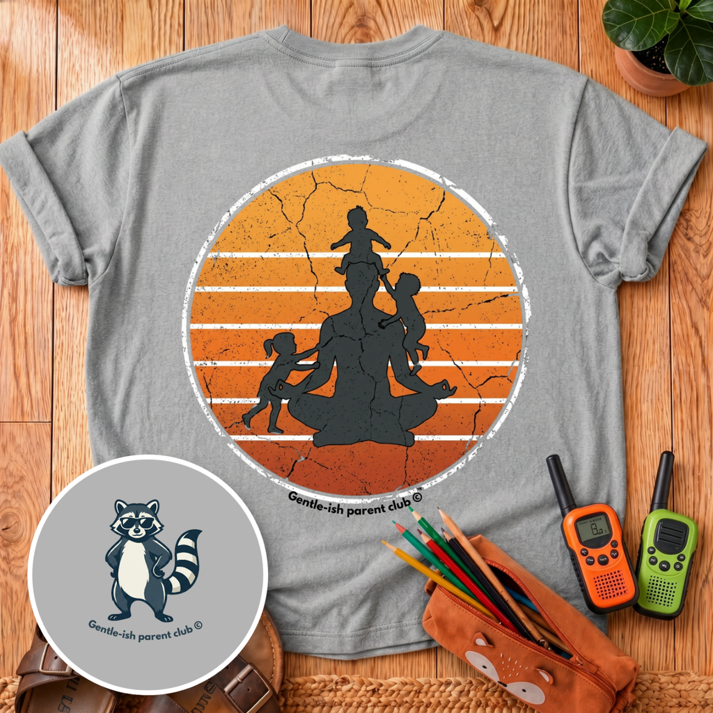 Yoga Parent Back Print T-Shirt
