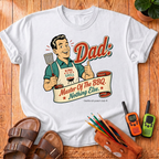 Dad Master of the BBQ T-Shirt