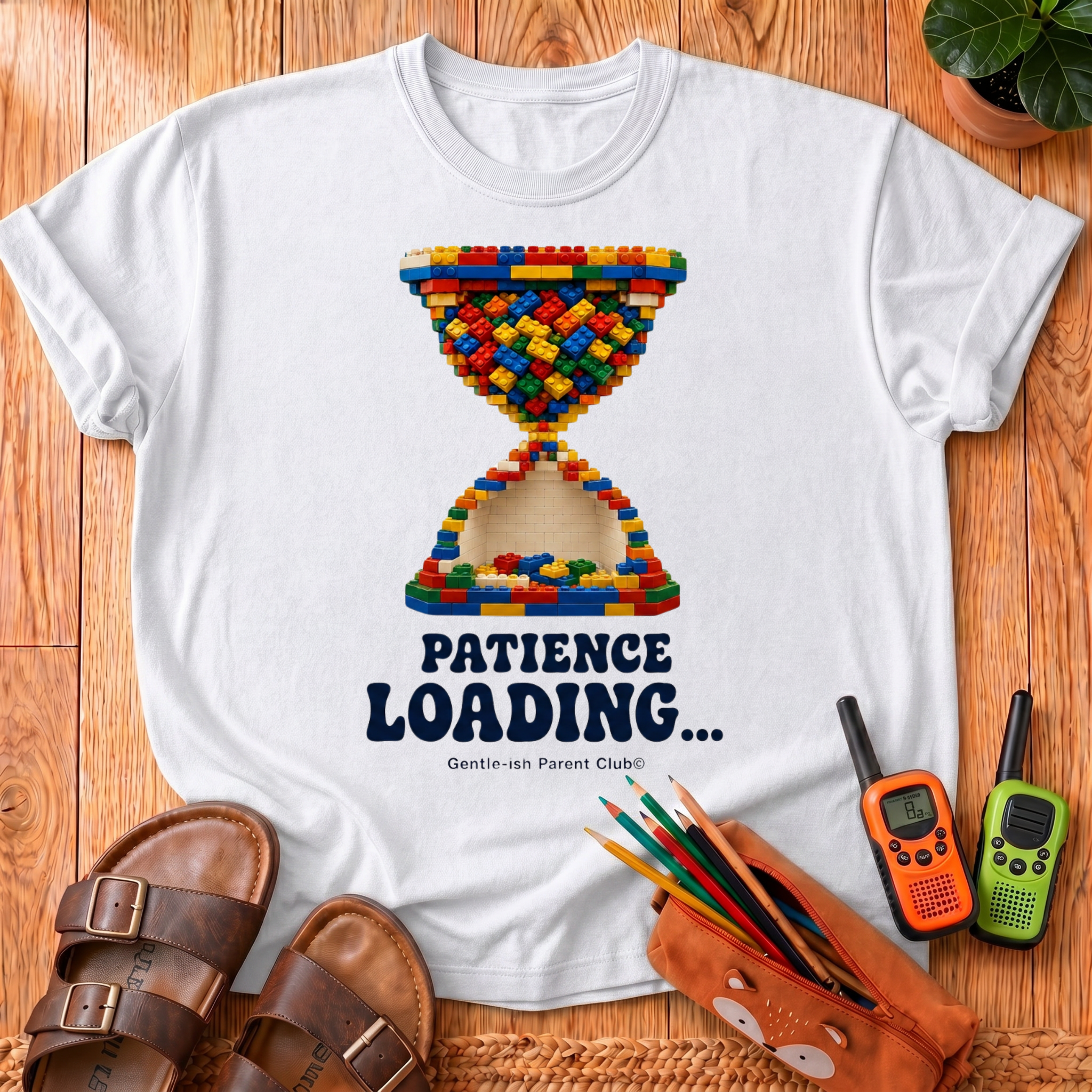 Patience Loading Hourglass T-Shirt