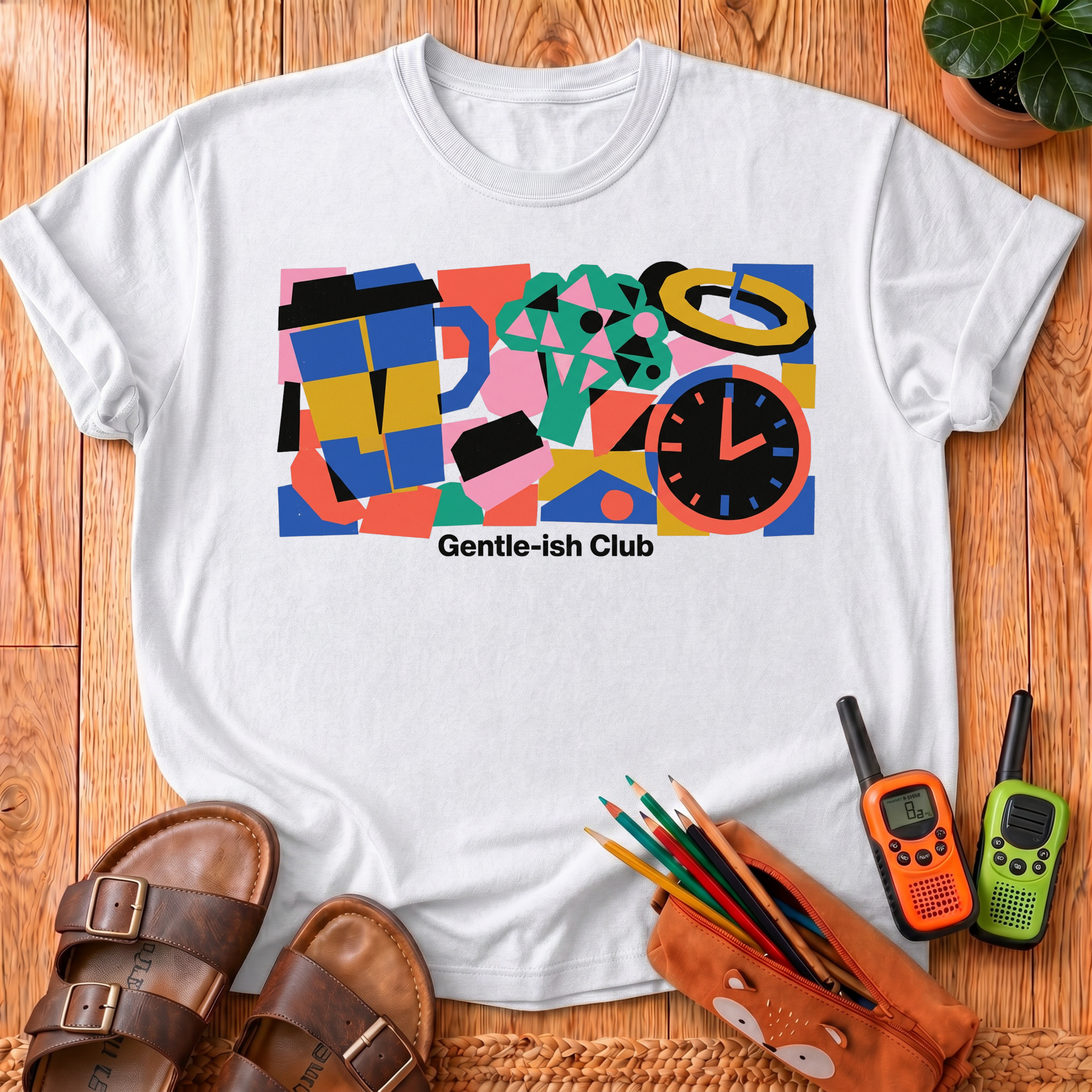 Abstract Graphic T-Shirt