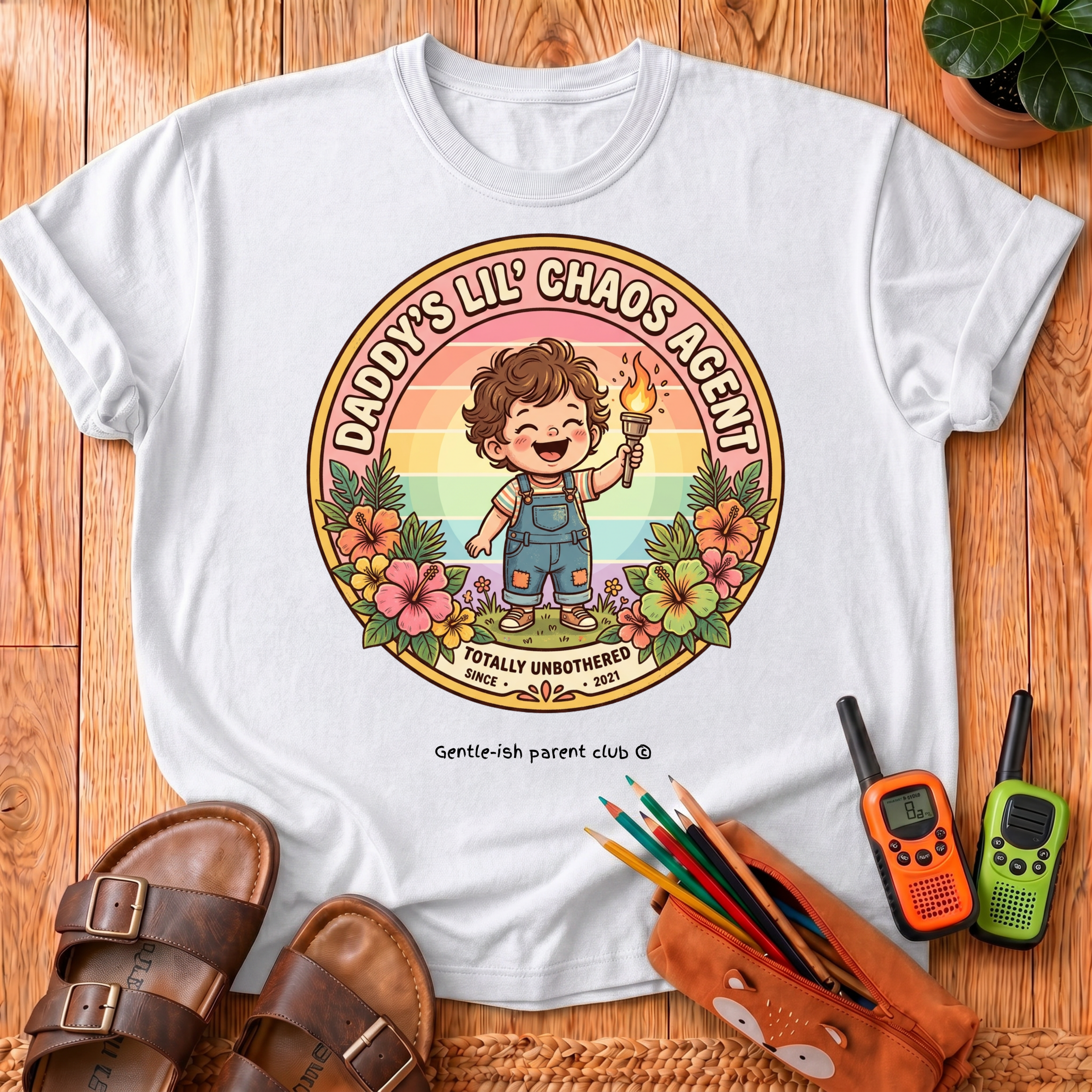 Daddy's Lil' Chaos Agent T-Shirt