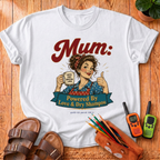 Mum Powered by Love T-Shirt