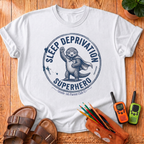 Sleep Deprivation Superhero T-Shirt