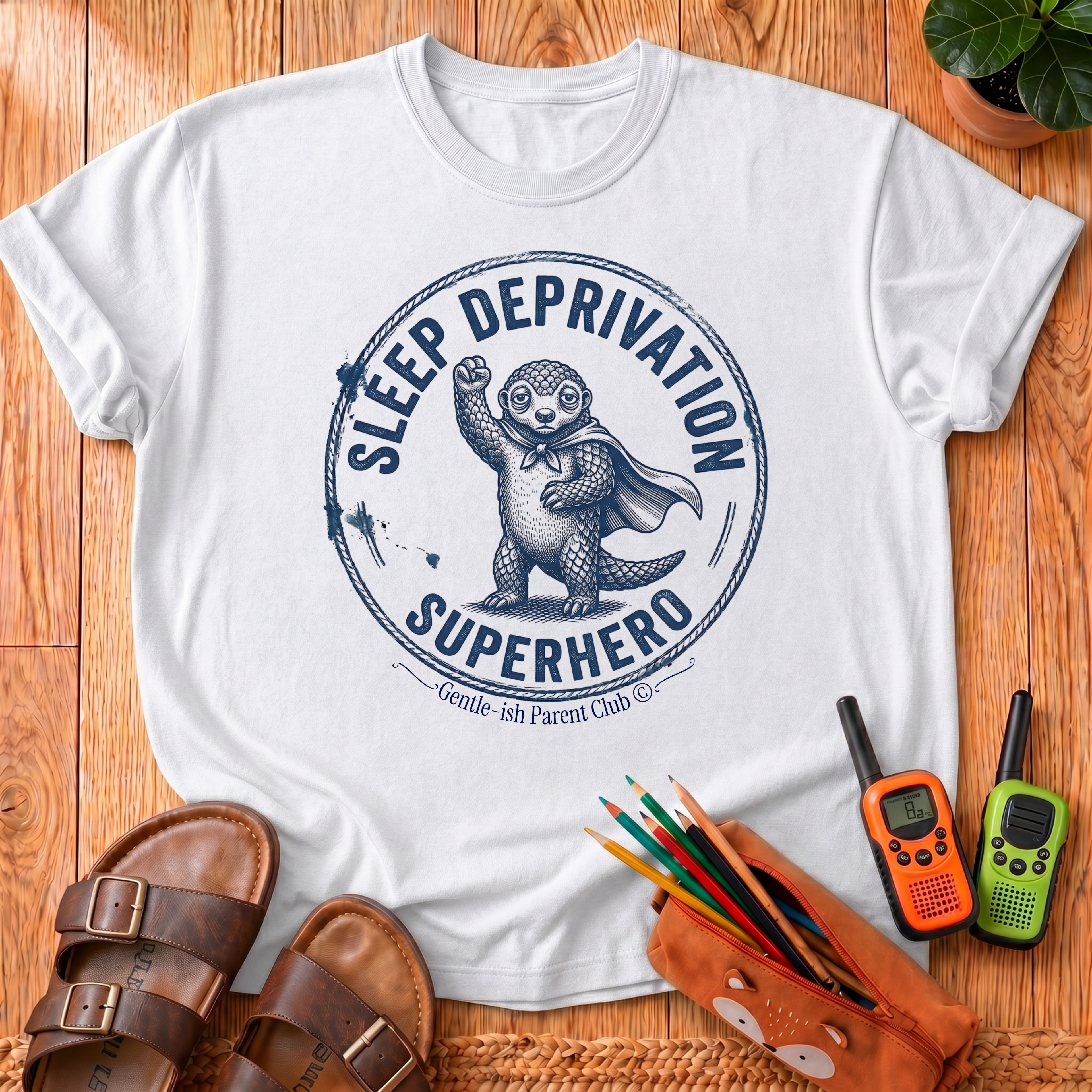 Sleep Deprivation Superhero T-Shirt