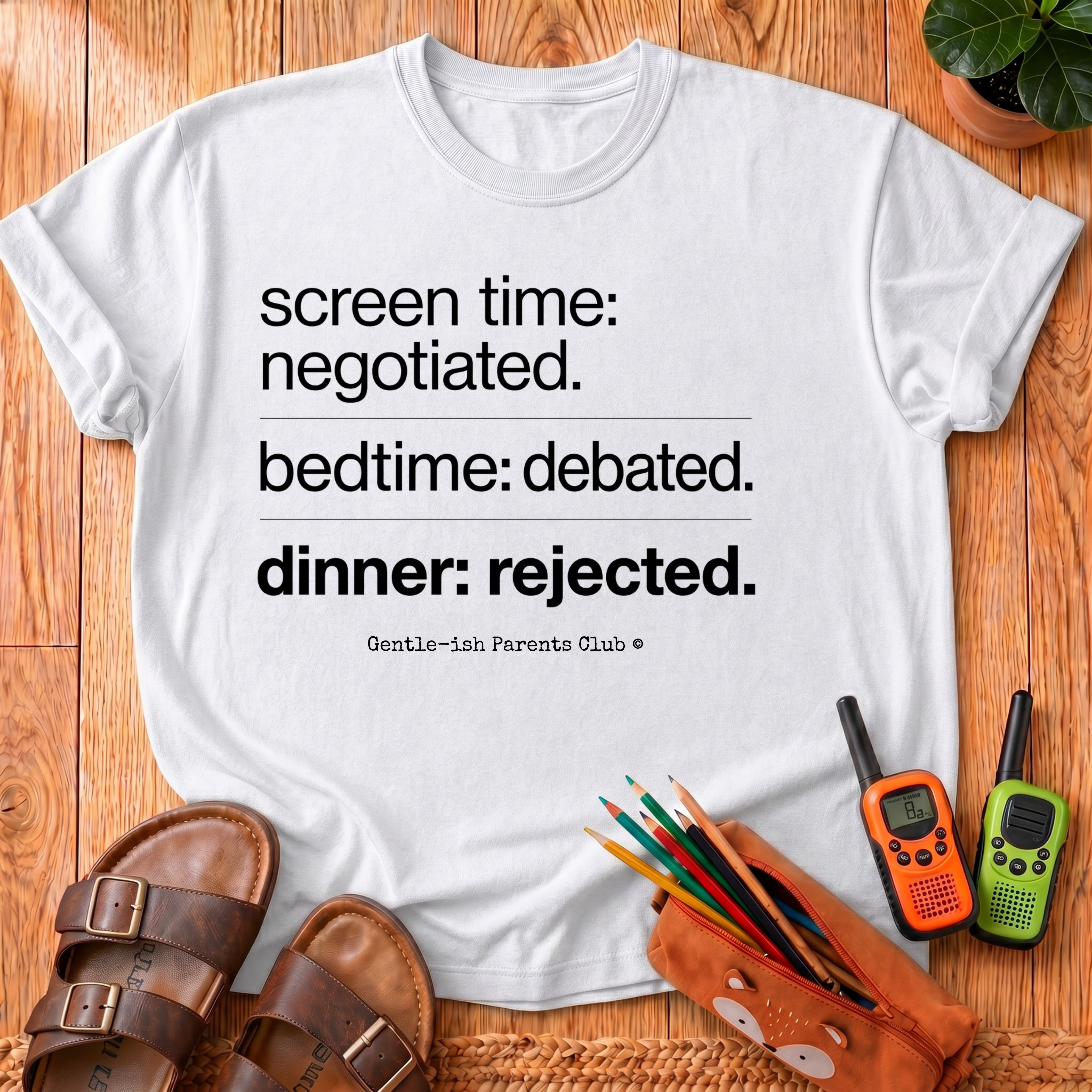 Screen time: negotiated T-Shirt